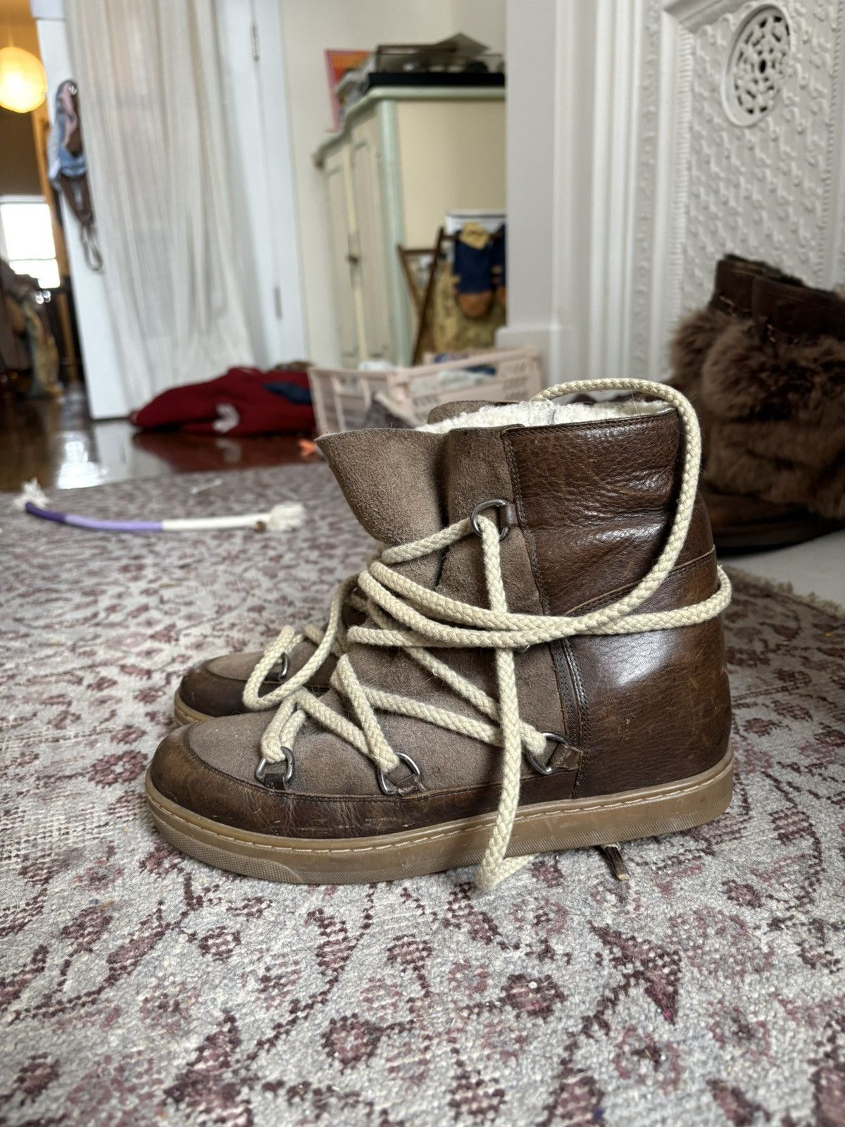 Isabel Marant Isabelle marant high top wedged sneakers Size US 8.5 / IT 38.5 - 2 Thumbnail