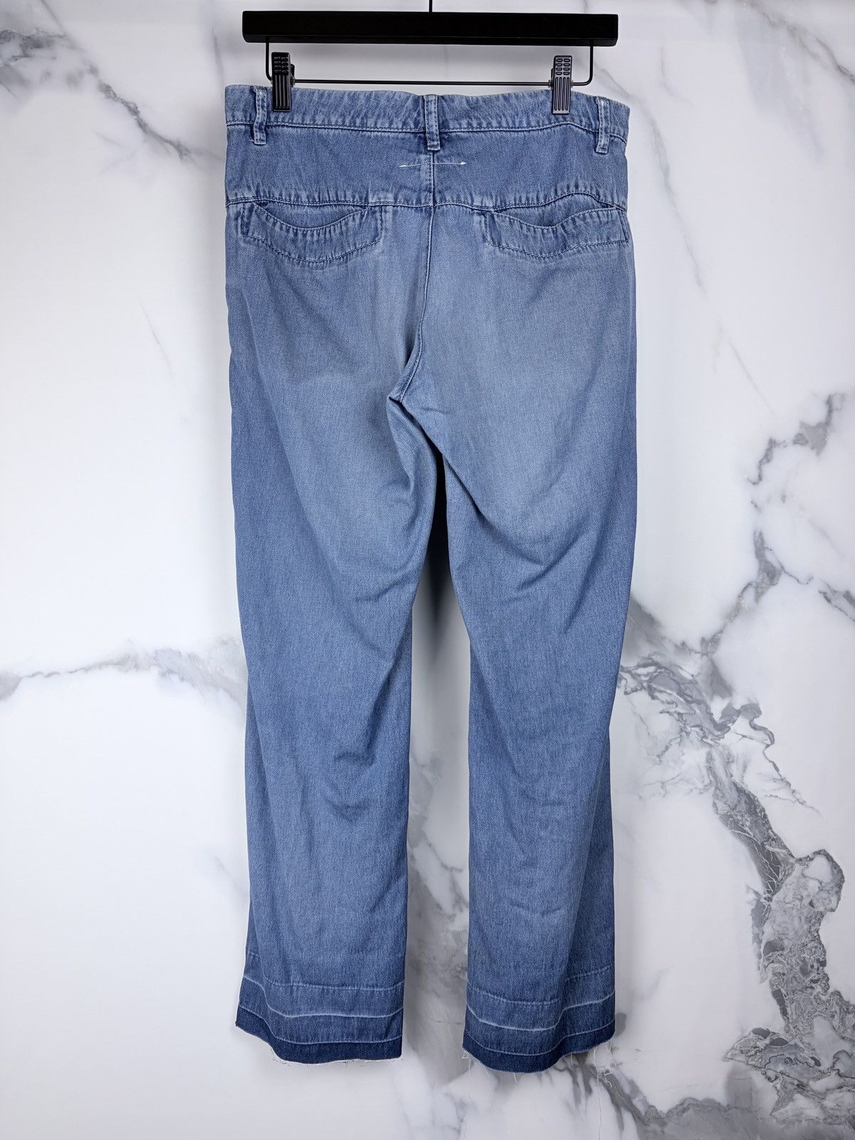 Maison Margiela SS07 Maison Martin Margiela Slant Pocket Raw Hem Pants Jeans Size US 30 / EU 46 - 4 Thumbnail