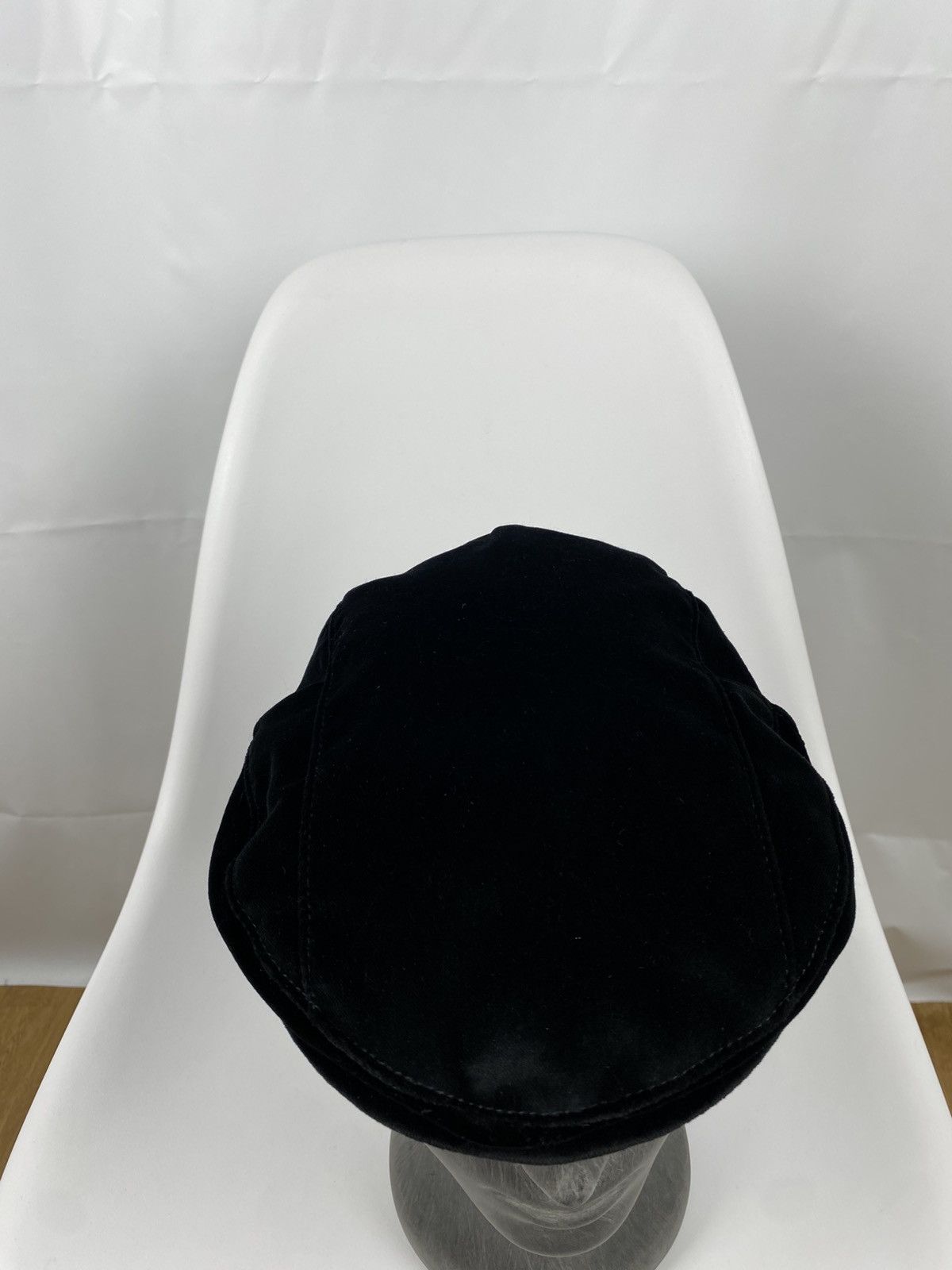 Cortigiani Cortigiani Velour Cap Flat Hat Driver Cotton size M Italy Size ONE SIZE - 2 Thumbnail