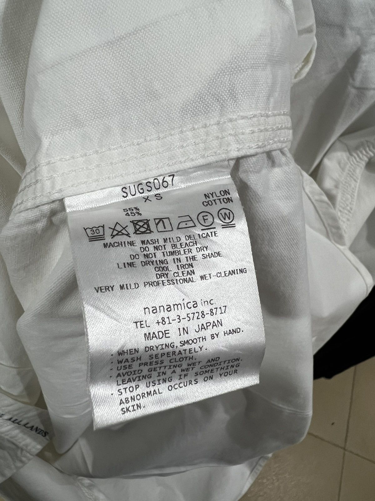 Nanamica Nanamica White Shirt Size US L / EU 52-54 / 3 - 7 Thumbnail