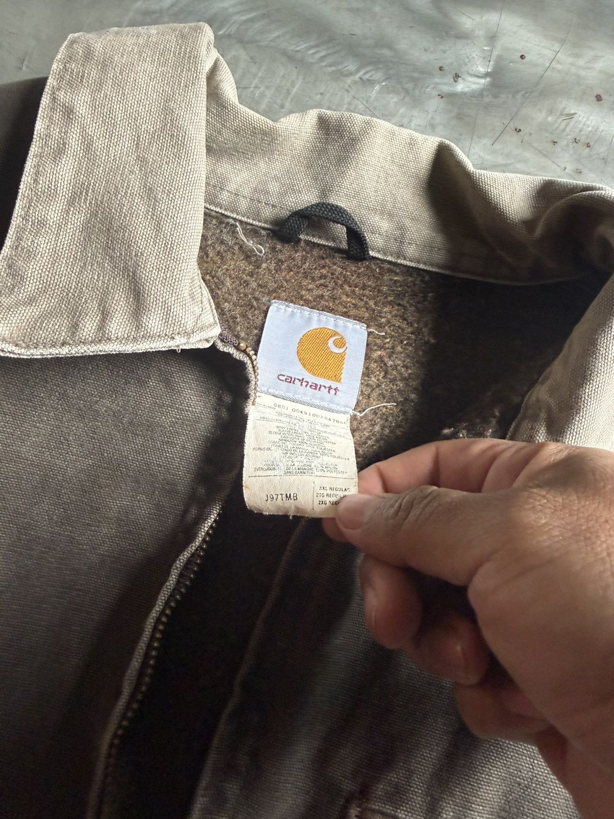 Carhartt Vintage Brown Blanket Line Carhartt jacket Size US XXL / EU 58 / 5 - 3 Thumbnail