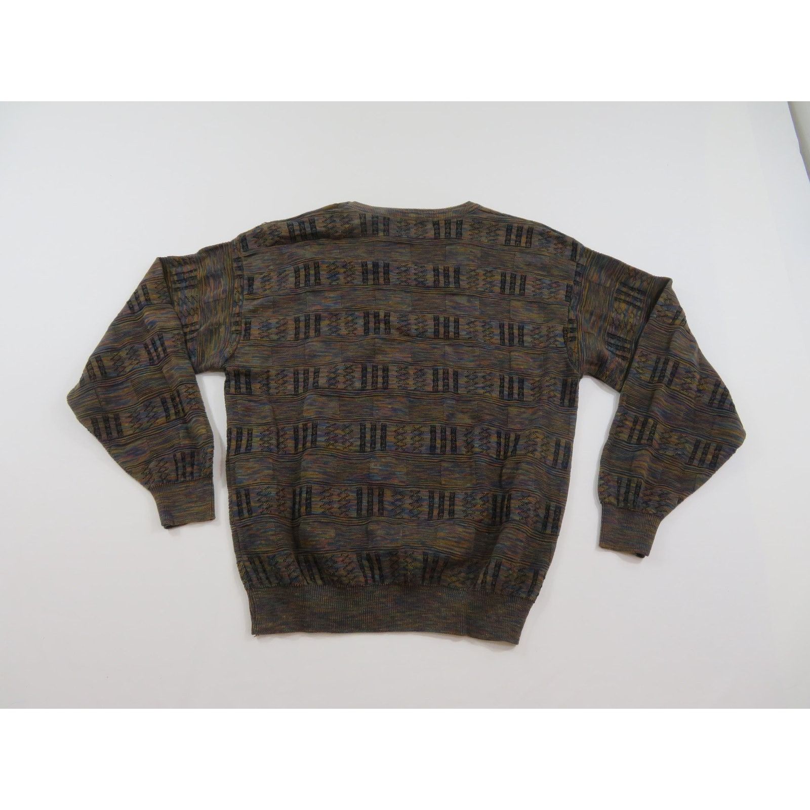 Other Porto Cruz Sweater, Knit Pullover, Black Blue Sz XL 1990s Size US XL / EU 56 / 4 - 2 Thumbnail
