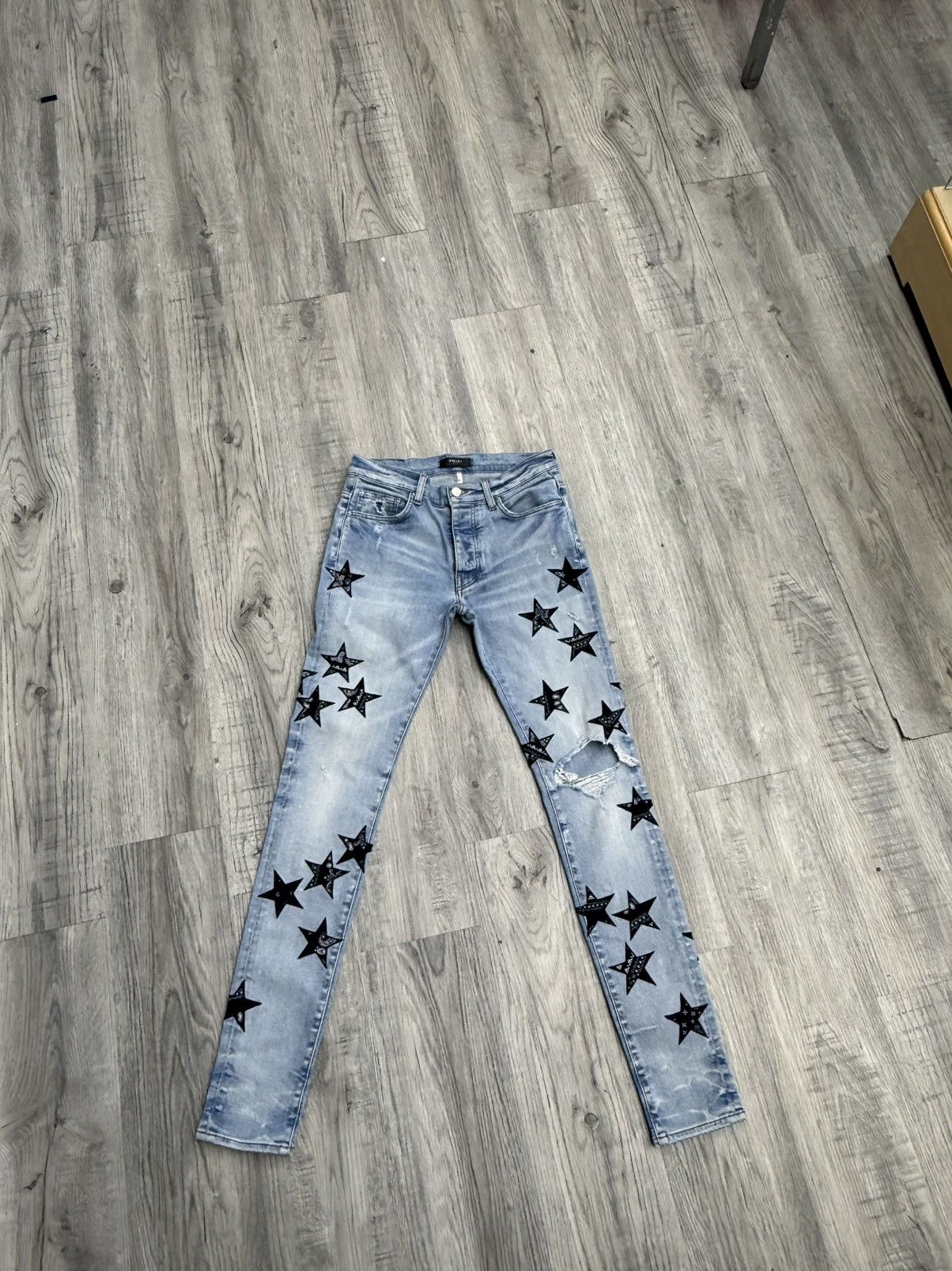 Amiri Amiri Bandana Star Jeans Size US 30 / EU 46 - 1 Thumbnail