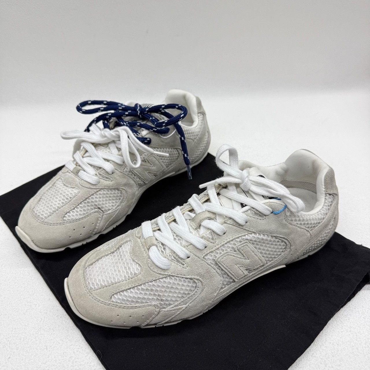 New Balance New Balance Collab White Lowtop Sneakers us_6 Women Size US 6 / IT 36 - 1 Thumbnail
