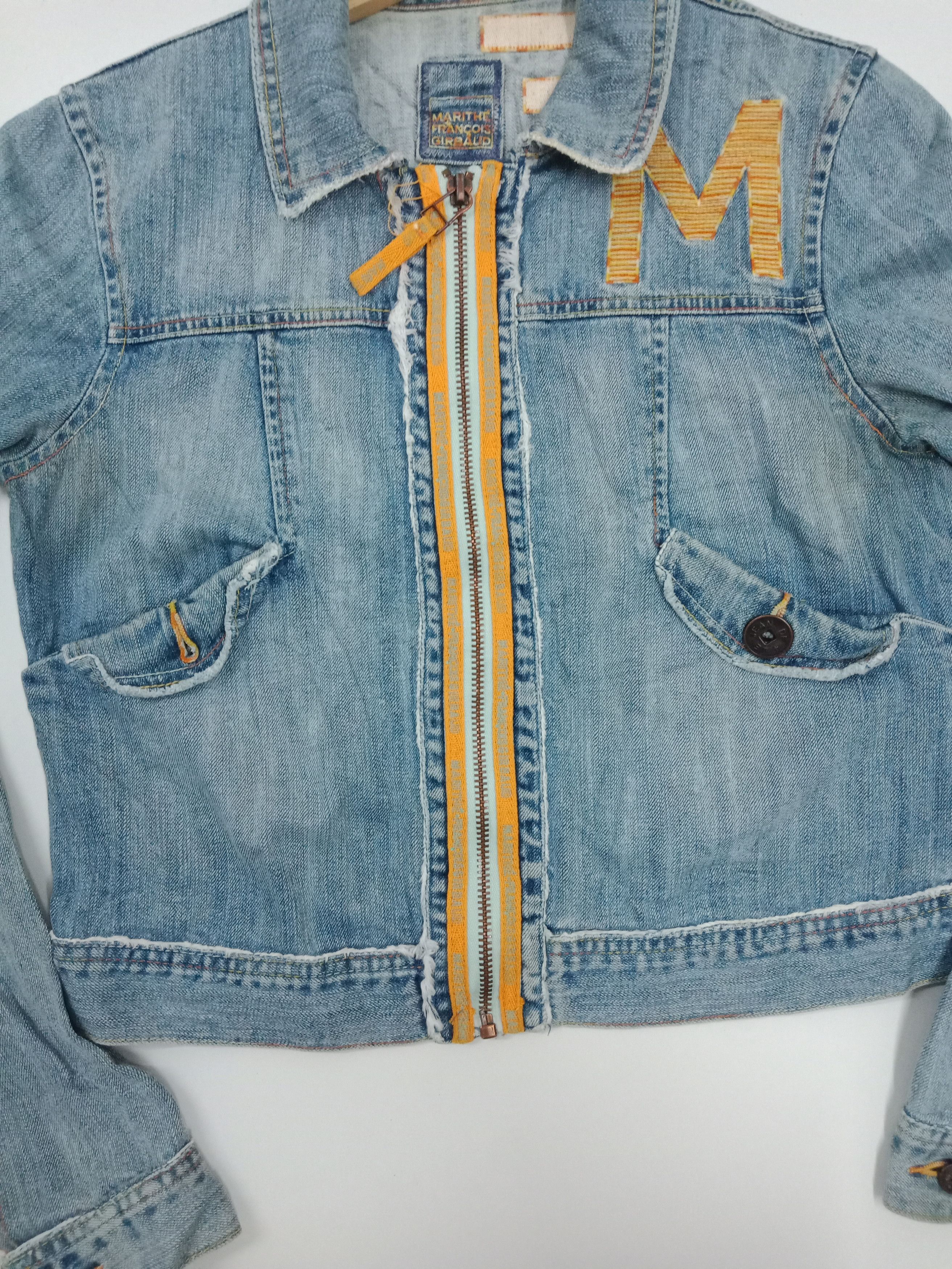 Marithe + Francois Girbaud Marithe Francois Girbaud Washed Blue Denim #RK Size US M / EU 48-50 / 2 - 7 Thumbnail