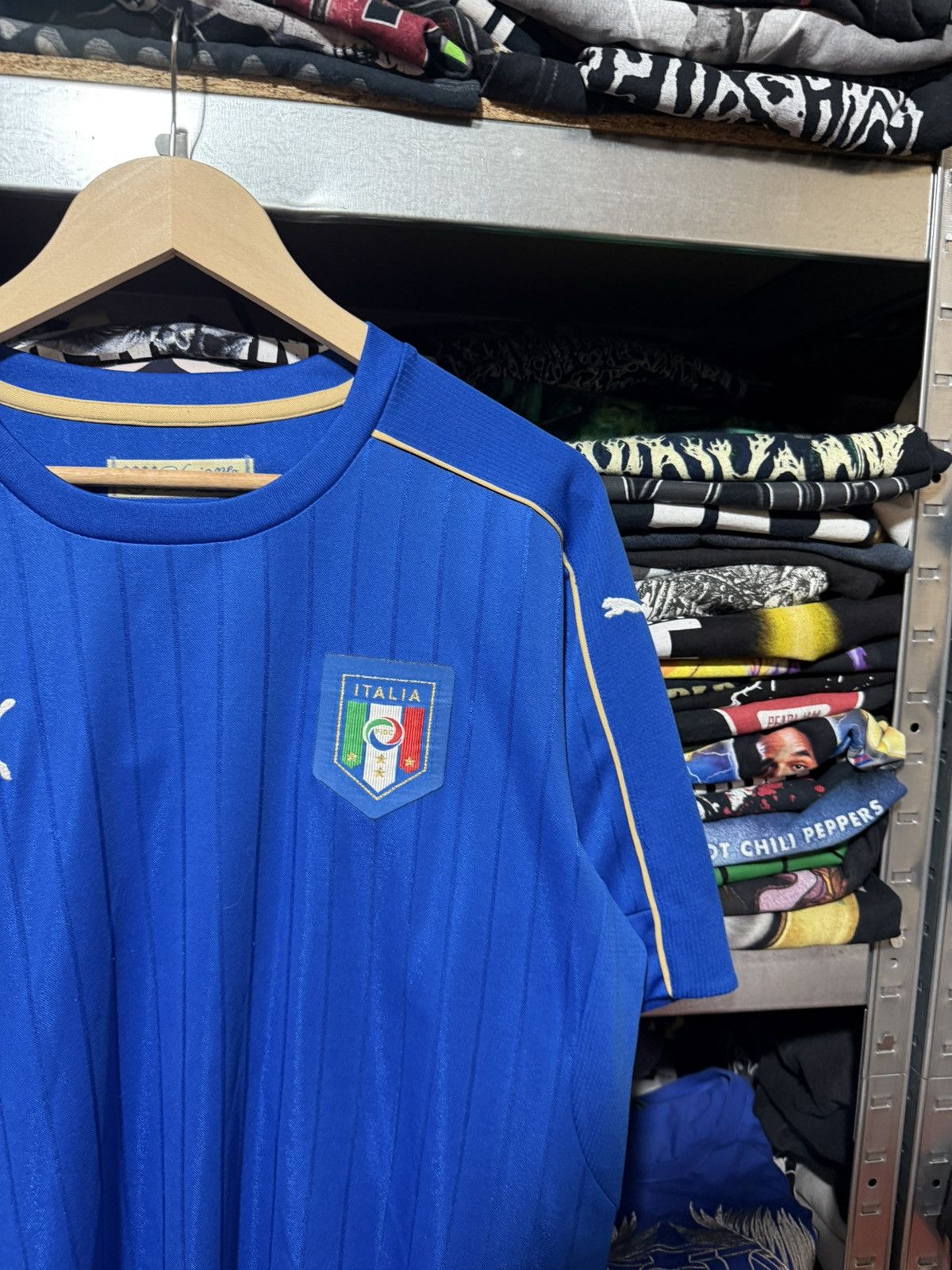 Puma Vintage Puma Italy 2016 Home Football Soccer Jersey Size US XL / EU 56 / 4 - 4 Thumbnail