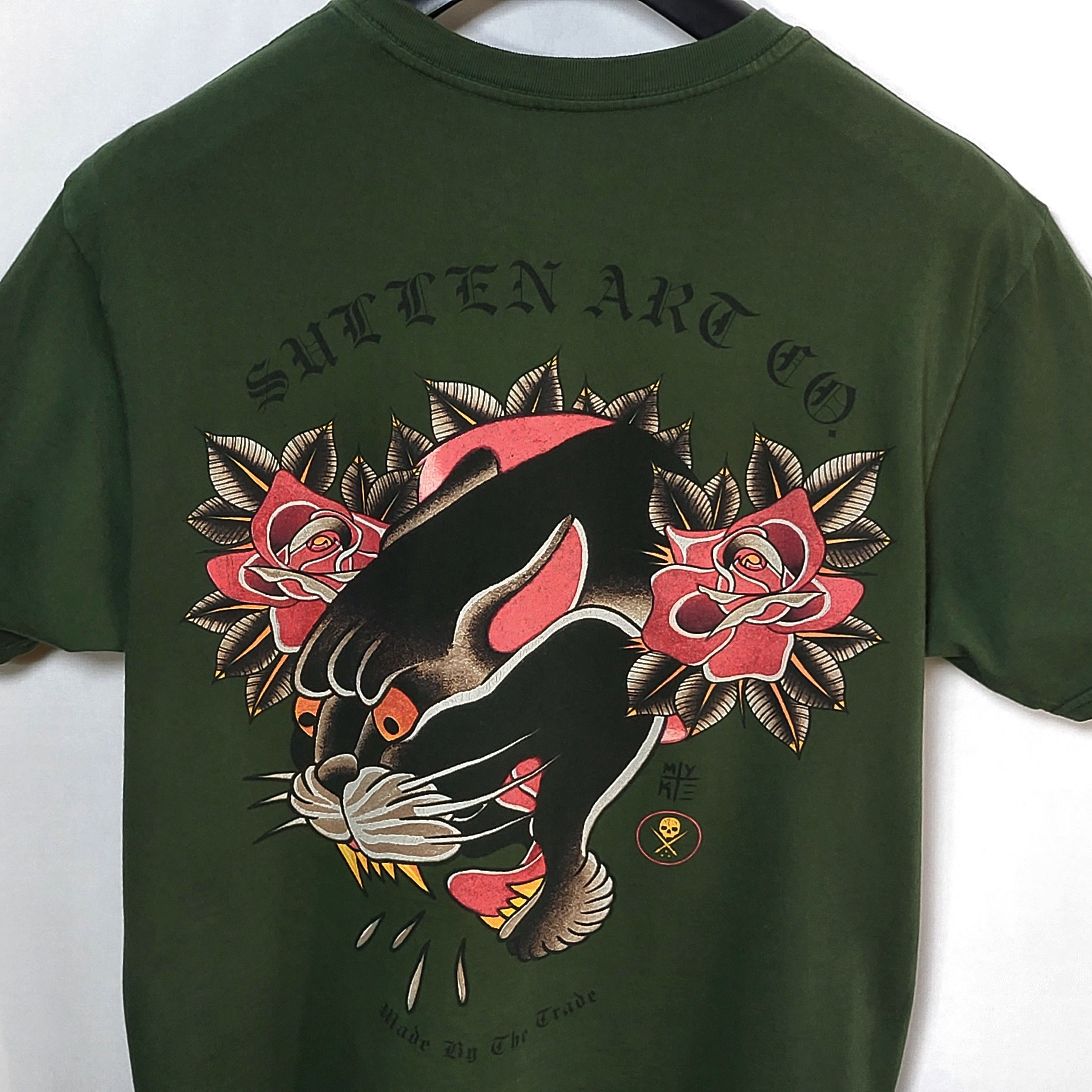 Vintage Sullen Art Collective Tattoo Graphic T shirt.Vintage. Size US L / EU 52-54 / 3 - 2 Thumbnail