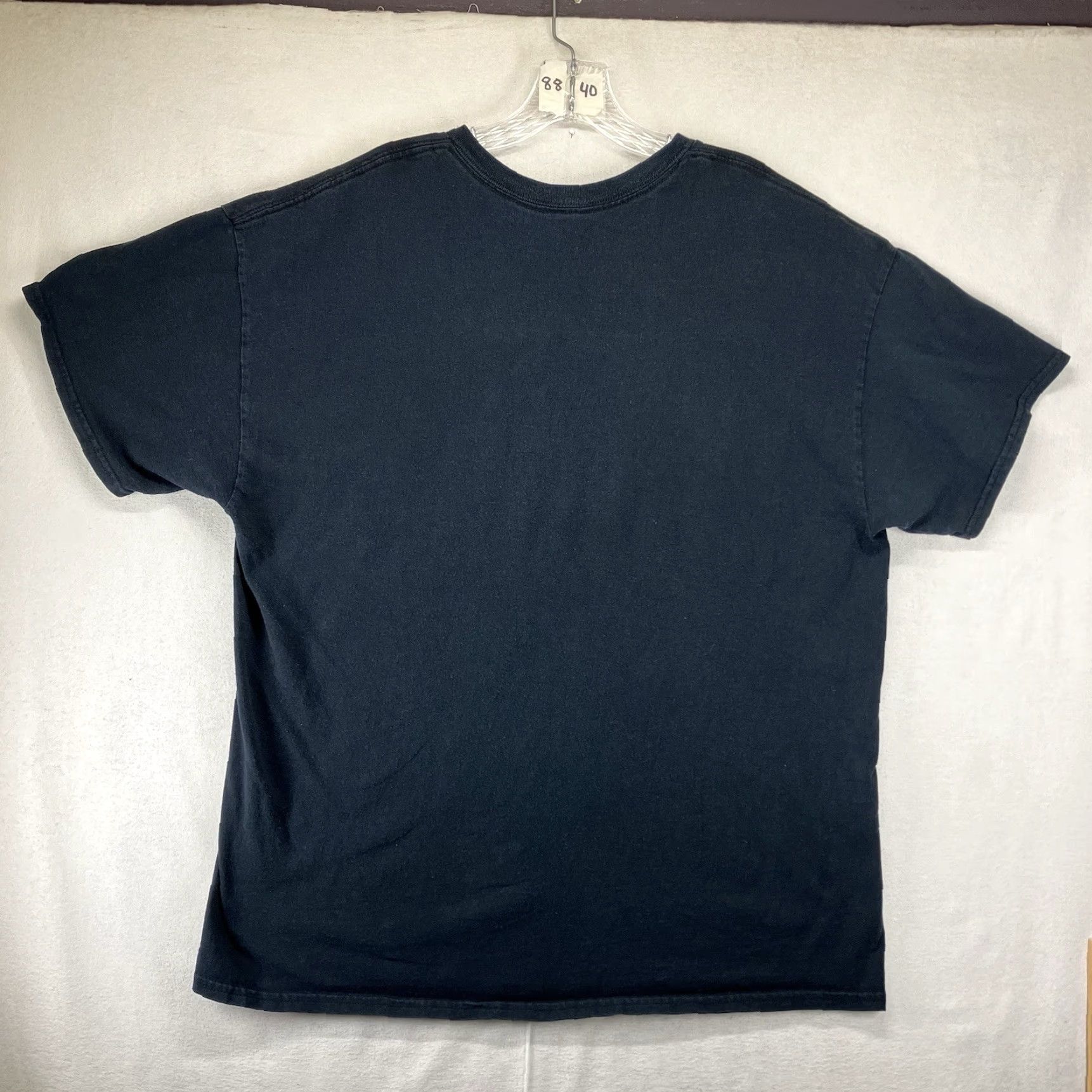 Gildan VINTAGE Grim Reaper Graphic T-Shirt Mens Oversized Large Black 2000s Death Skeletal Halloween Gildan Crew Neck Short Sleeve Size US L / EU 52-54 / 3 - 2 Thumbnail