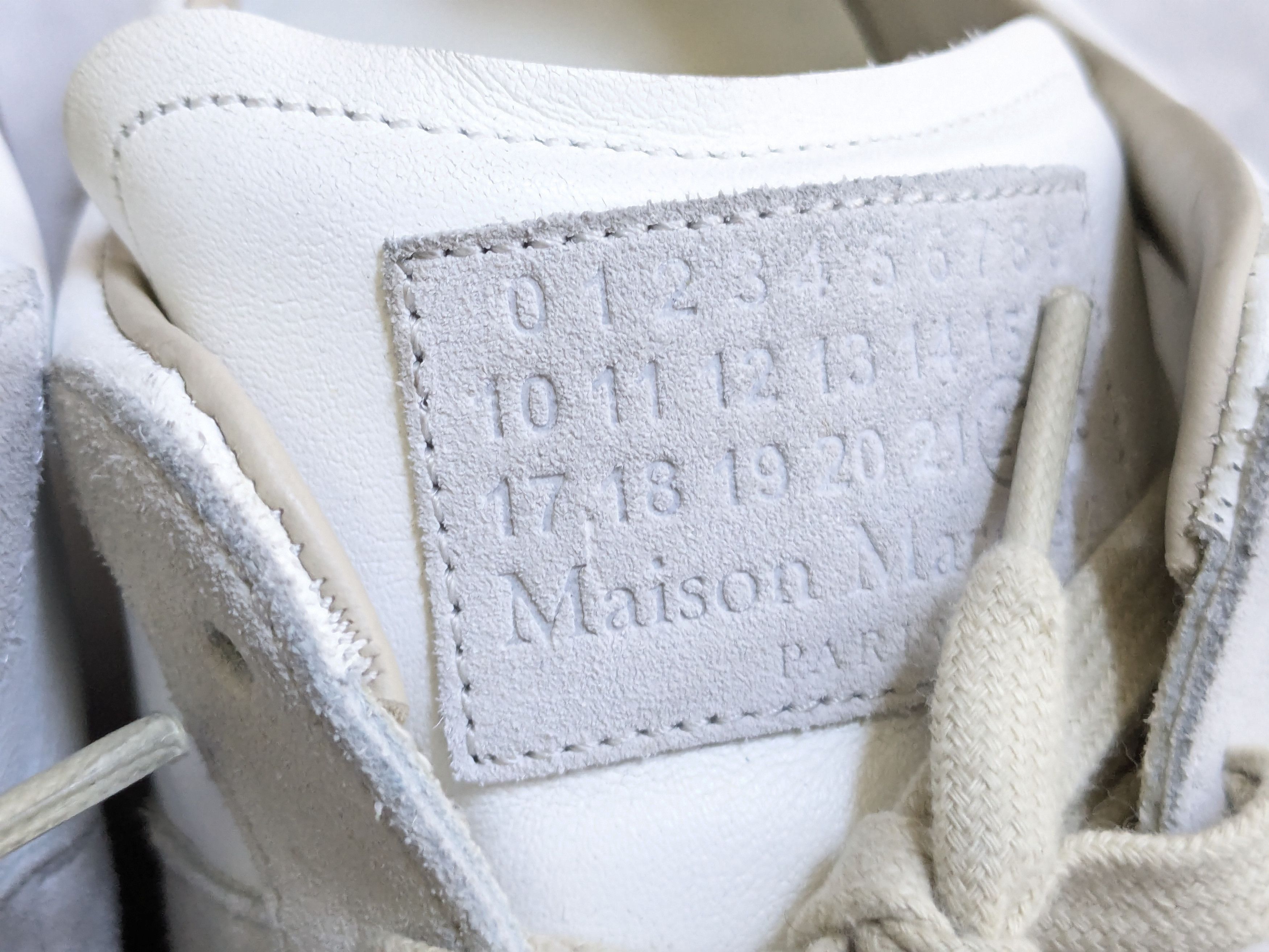 Maison Margiela Maison Margiela Replica GAT Sneaker white gray 13 46 low top Size US 13 / EU 46 - 6 Thumbnail