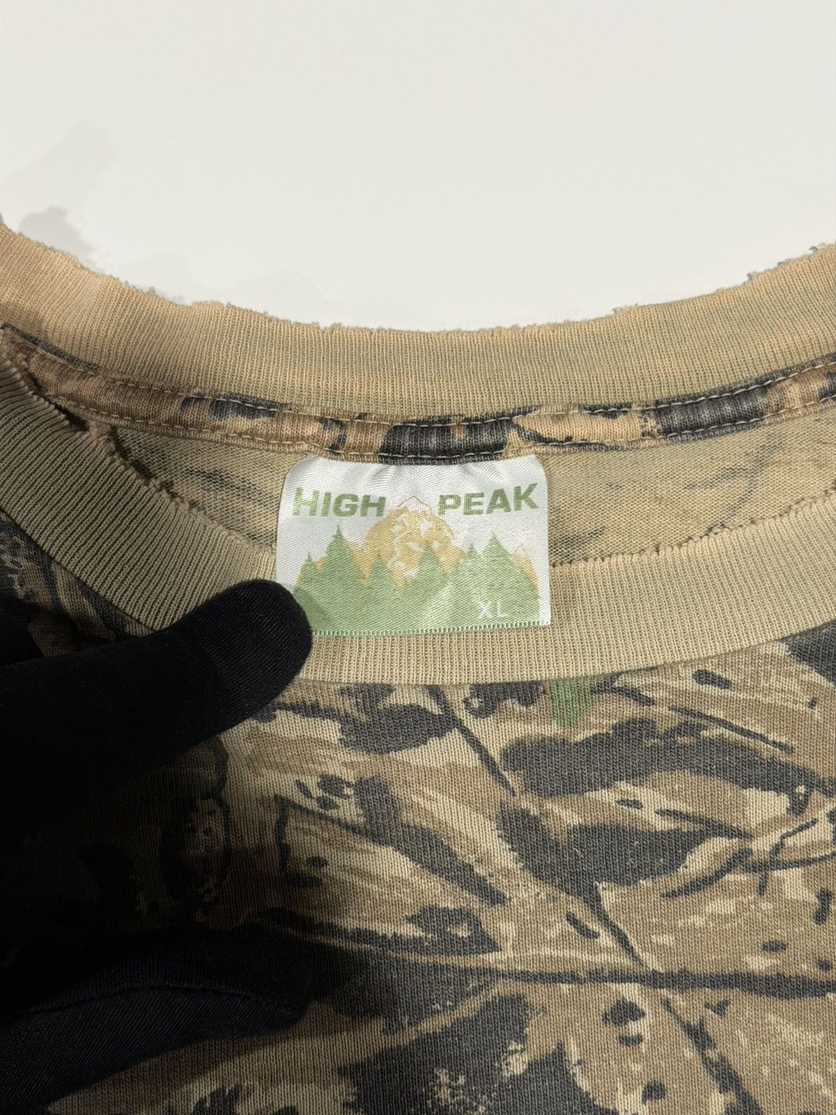 Vintage 1990s Vintage Camo Grunge Distressed Single Stitch Tee XL Size US XL / EU 56 / 4 - 11 Thumbnail