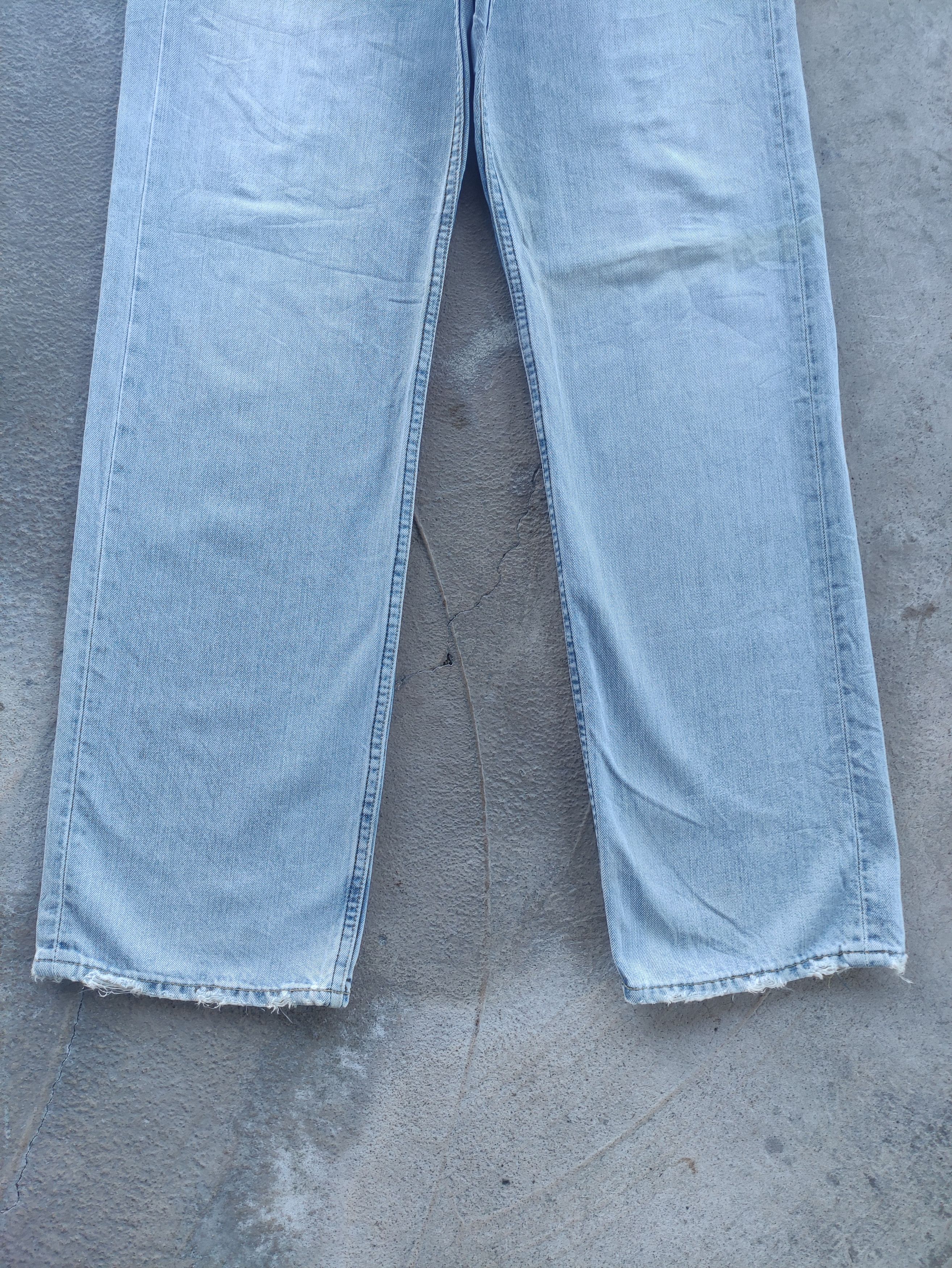 Japanese Brand Vintage Japanese Jean Distressed Faded Denim Size US 31 - 4 Thumbnail