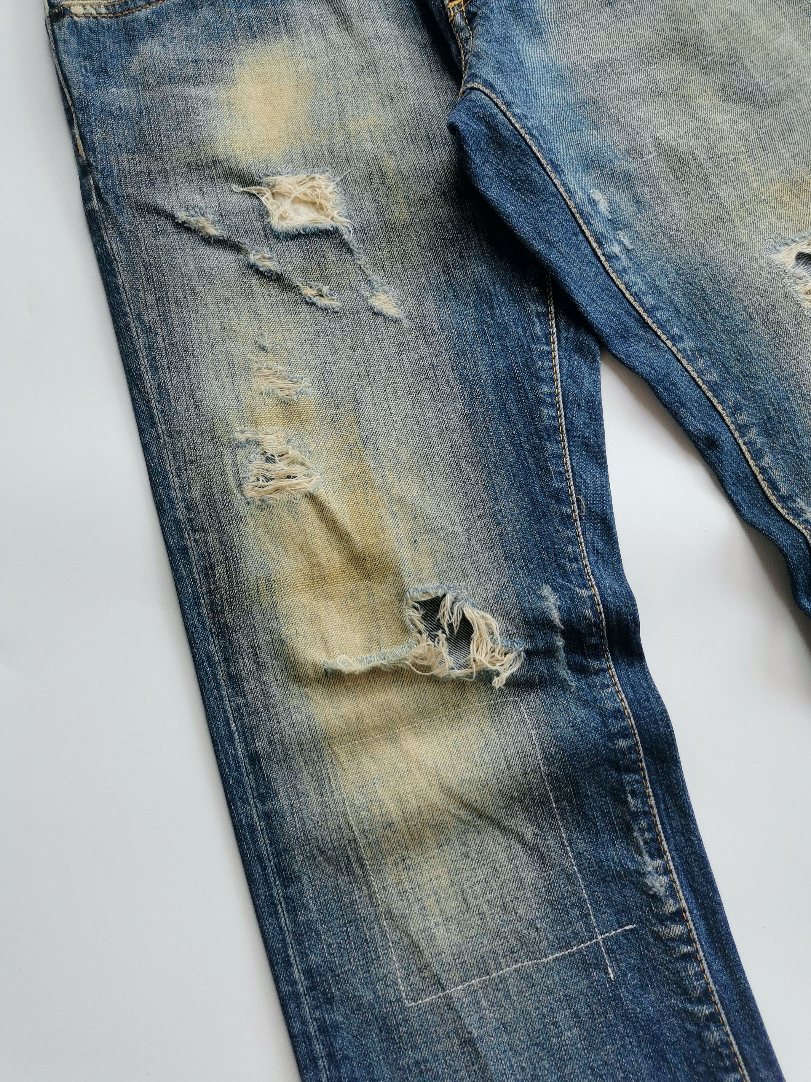 Dsquared2 DSQUARED2 distressed mudwash rusty denim jeans Size US 33 - 6 Thumbnail
