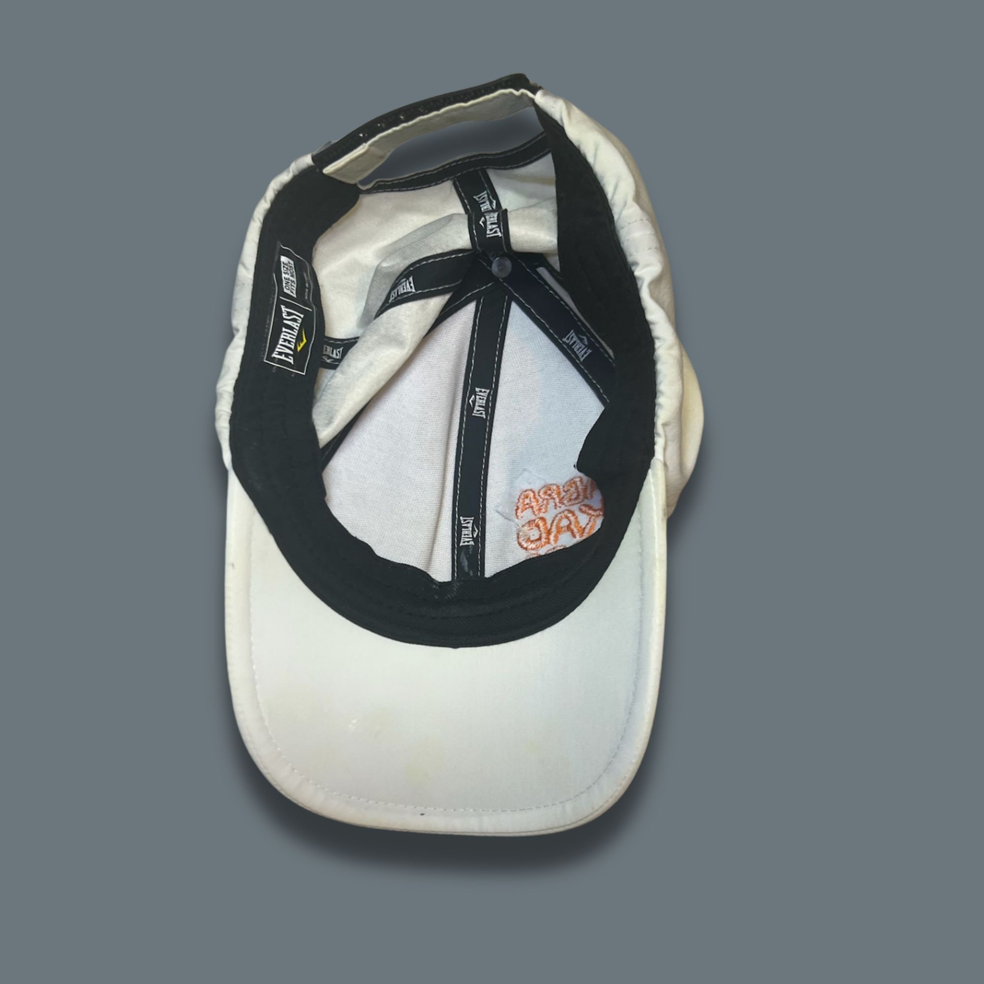 Everlast Everlast Baseball Cap With "Abra Kad Abra" Orange Embroidery Size ONE SIZE - 3 Thumbnail