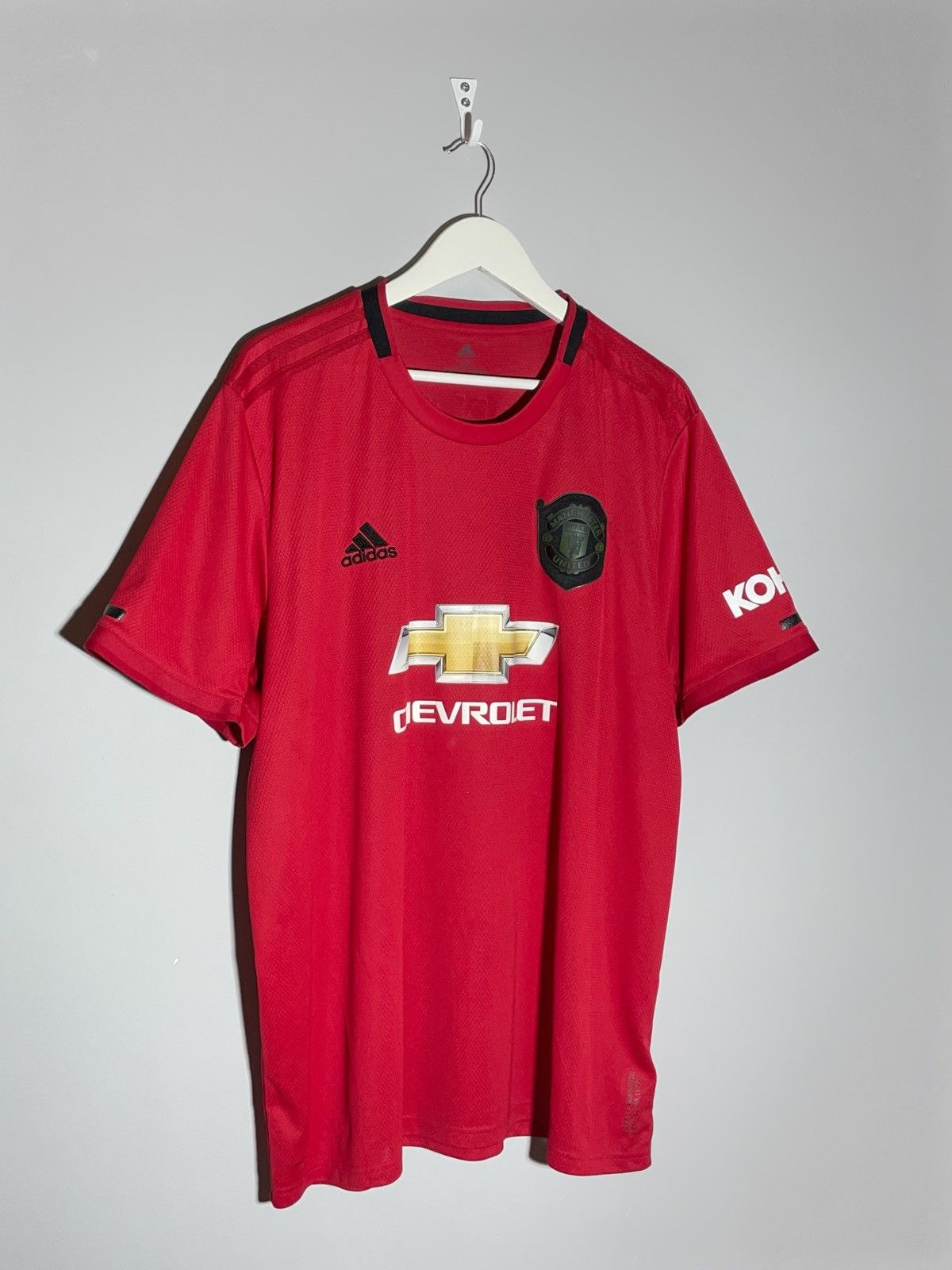 Adidas #18 Fernandes Manchester United Adidas 2019/20 Home Jersey Size US XXL / EU 58 / 5 - 3 Thumbnail