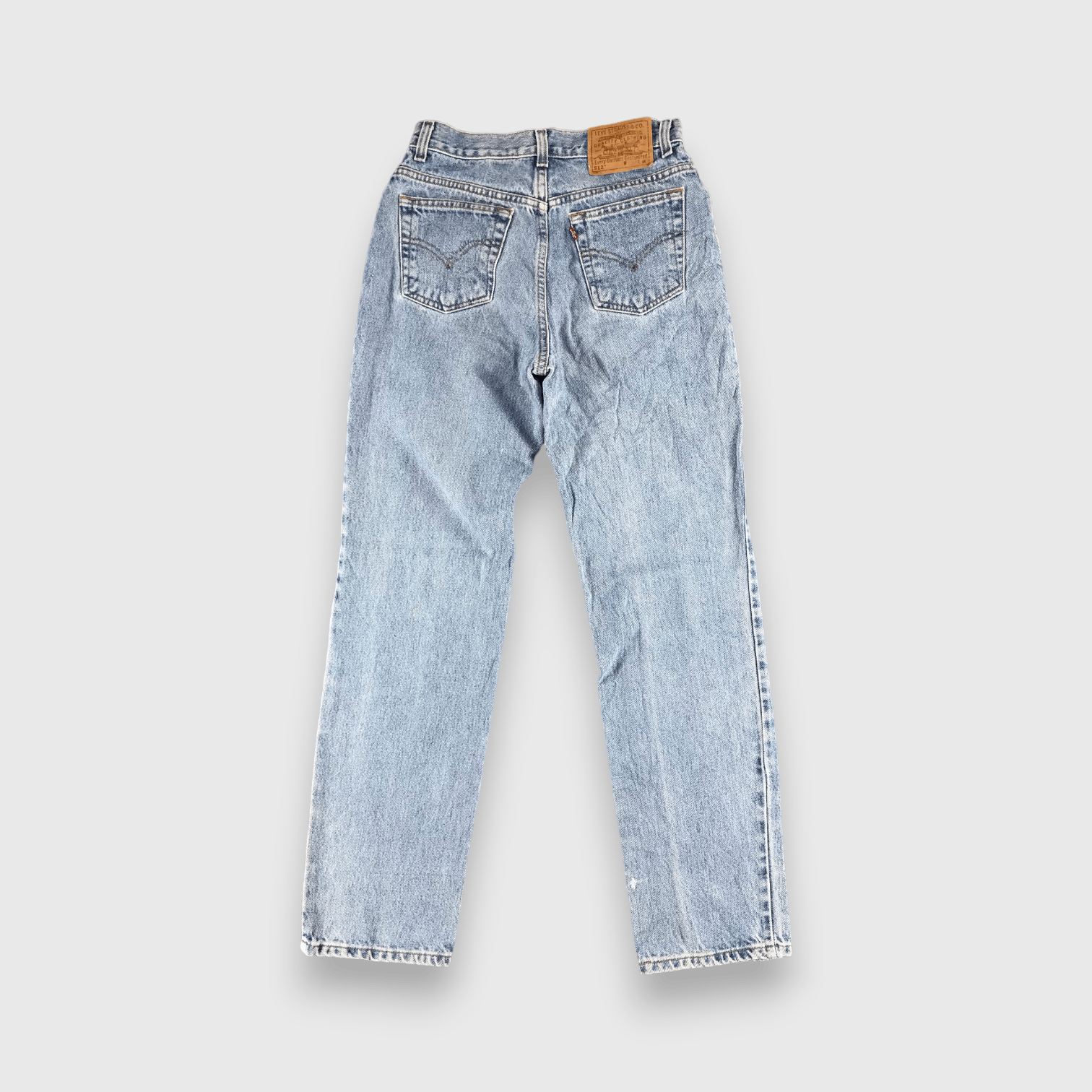 Levi's Vintage Levis 512 Jeans Faded Stone Wash Denim -J552 Size US 28 / EU 44 - 2 Thumbnail