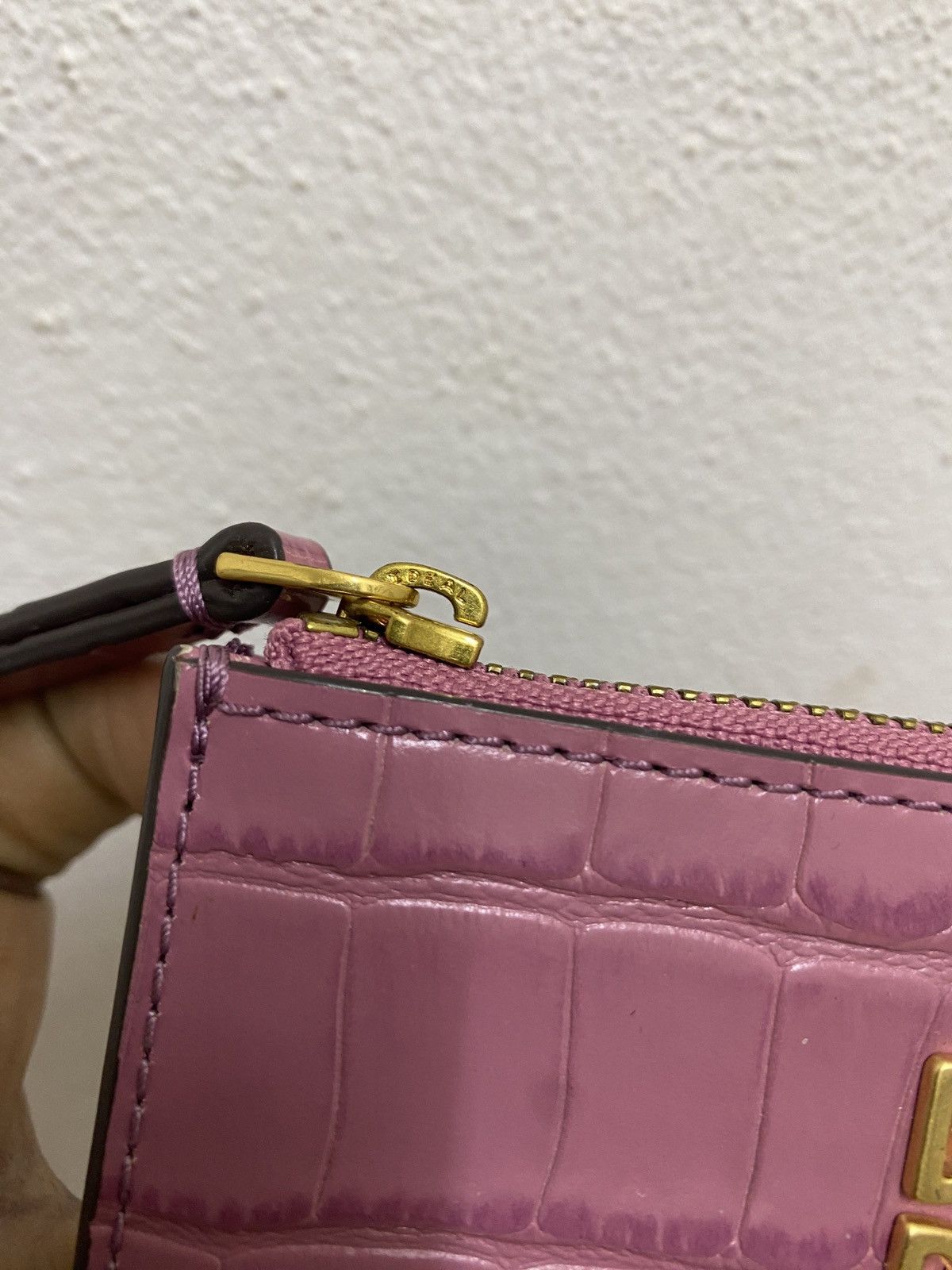 Tory Burch Tory Burch Britten Croc Zip Card Case Size ONE SIZE - 2 Thumbnail