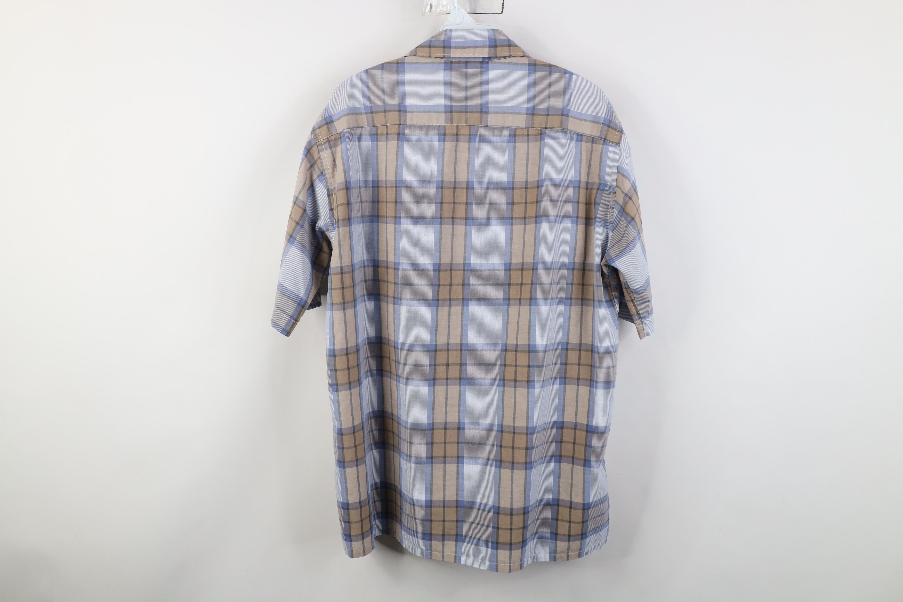 Christian Dior Monsieur Vintage 70s 80s Christian Dior Short Sleeve Button Shirt Size US L / EU 52-54 / 3 - 12 Thumbnail