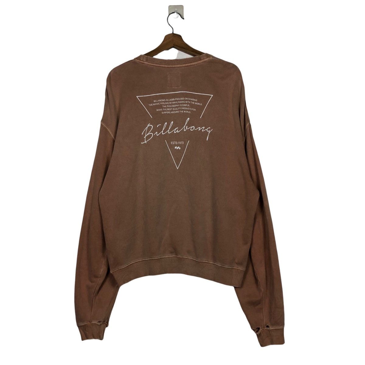 Billabong 📌Vintage Sweatshirt Jumper Billabong Big Logo Size US M / EU 48-50 / 2 - 9 Thumbnail