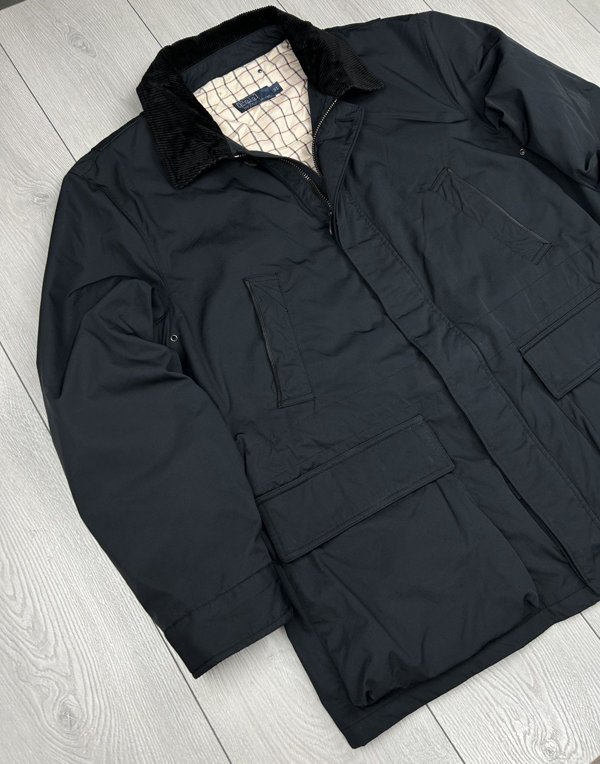 Polo Ralph Lauren × Vintage Polo Ralph Lauren Vintage Men’s Black Jacket Size XL Size US XL / EU 56 / 4 - 3 Thumbnail