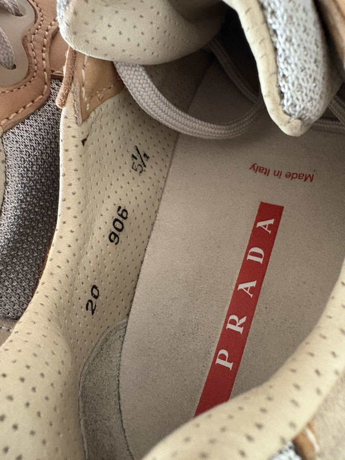 Prada Vintage Prada America’s Cup Trainer Size US 5.5 / EU 38 - 6 Thumbnail