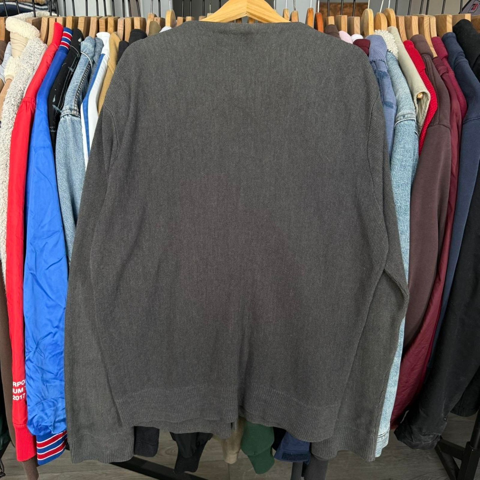 Dockers Vintage Dockers Golf Cardigan in Charcoal Grey Grunge Style Size US XL / EU 56 / 4 - 7 Thumbnail