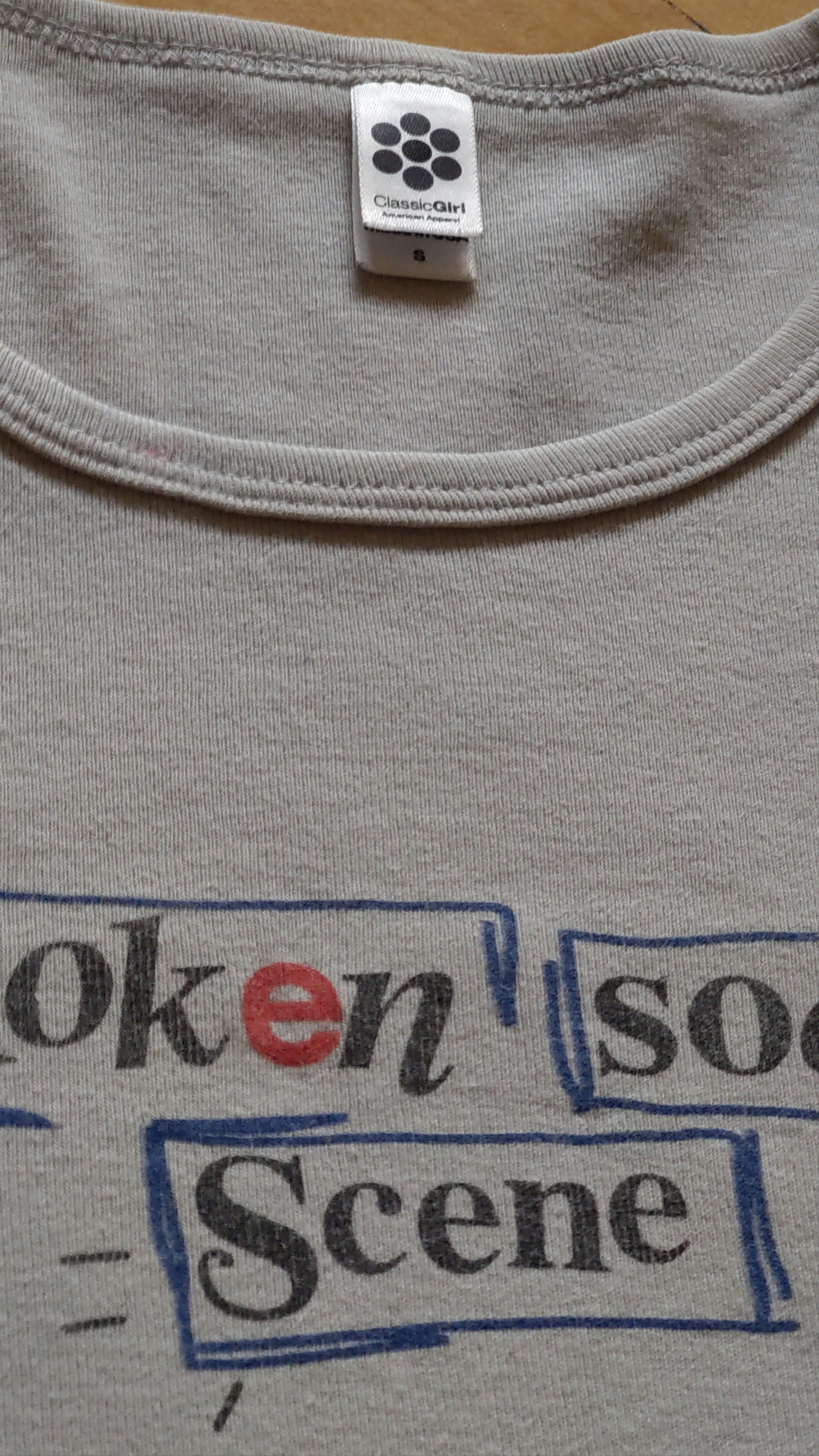 Band Tees BROKEN SOCIAL SCENE Drawing Shirt Doodle Tee indie Rock Rare Size S / US 4 / IT 40 - 4 Thumbnail