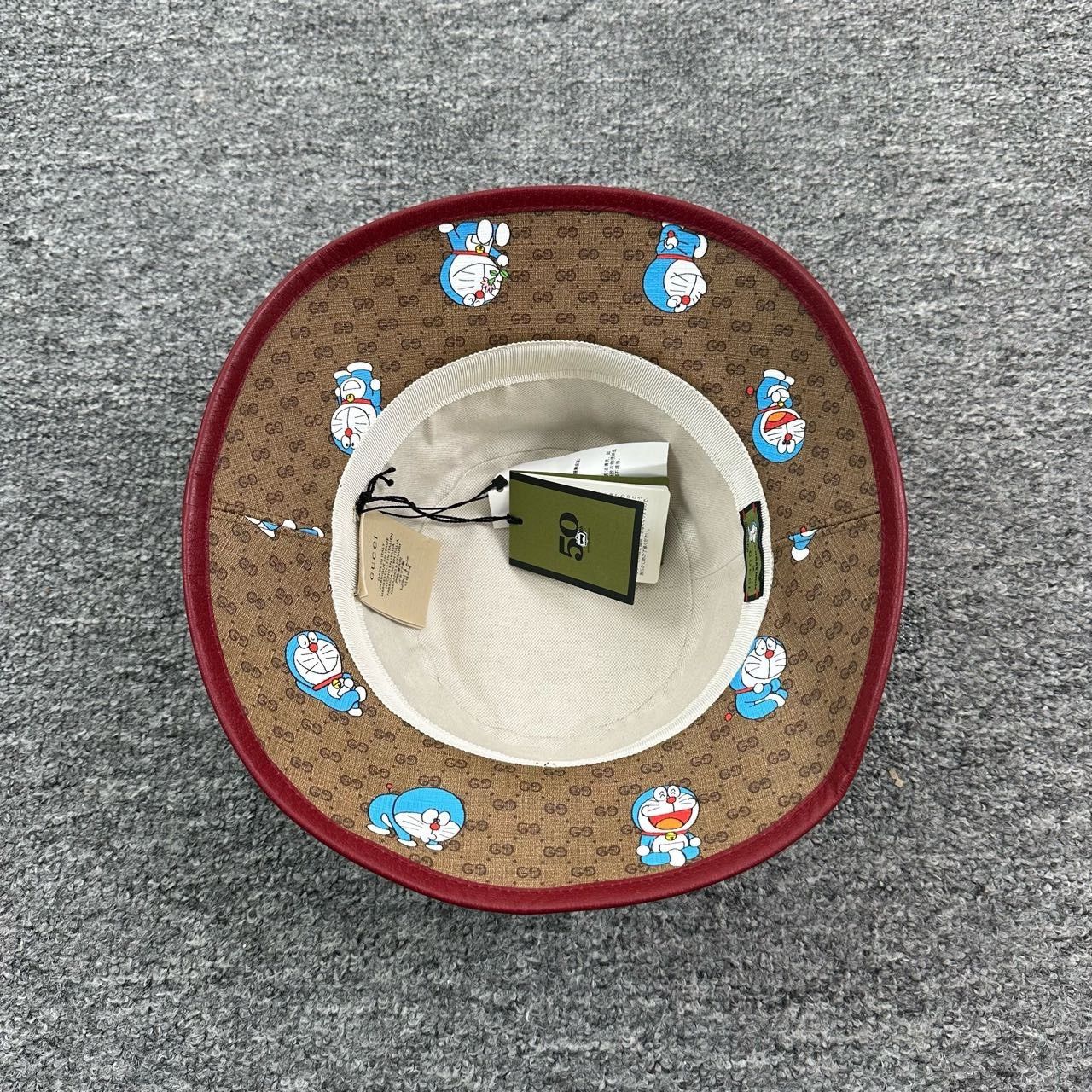 Gucci Gucci Co-branded Doraemon Old Flower Fisherman Hat 2501-Nex Size ONE SIZE - 4 Thumbnail
