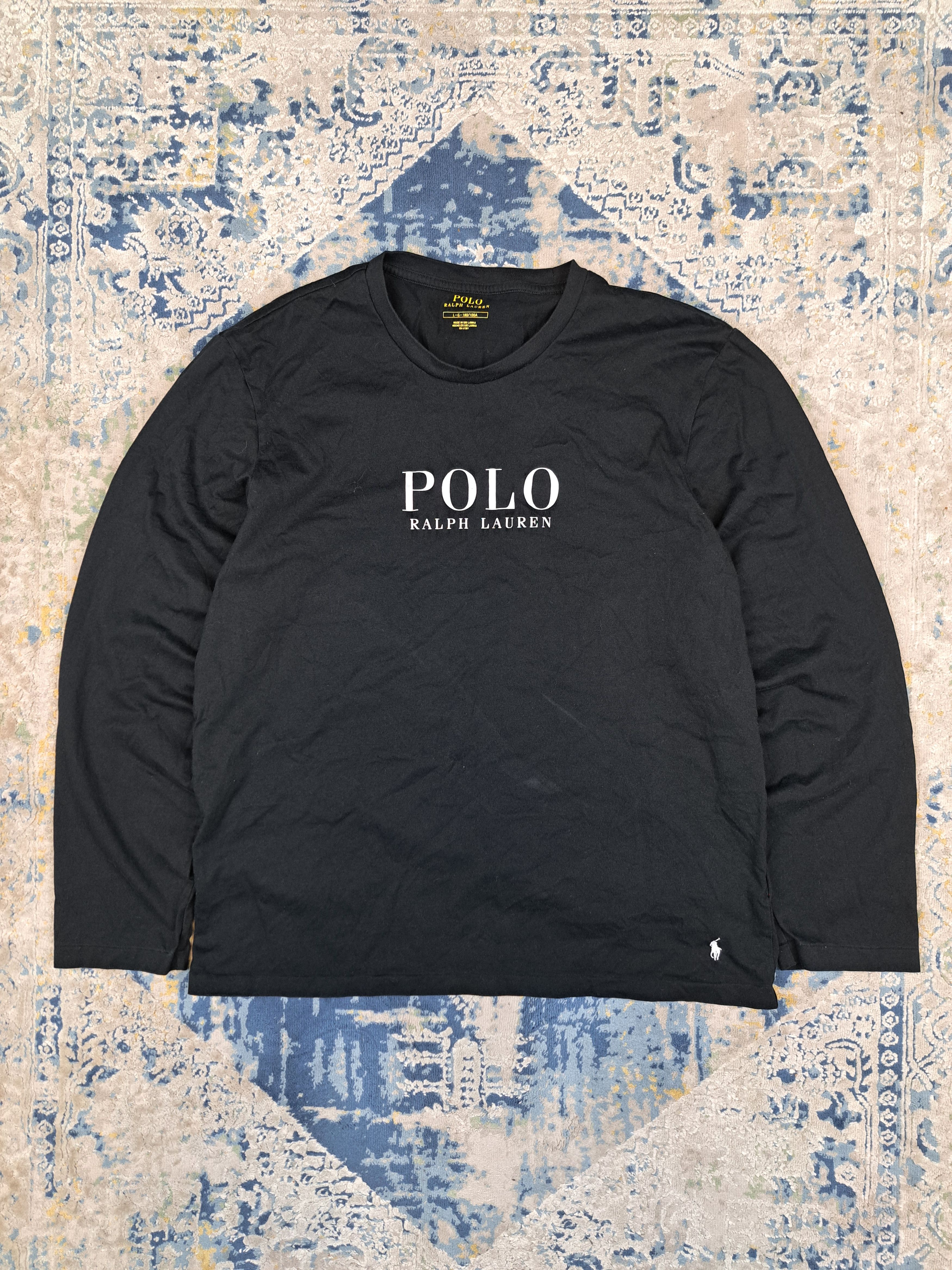 Polo Ralph Lauren Polo Ralph Lauren Big Spellout Mini Horse Longsleeve Size US L / EU 52-54 / 3 - 1 Thumbnail