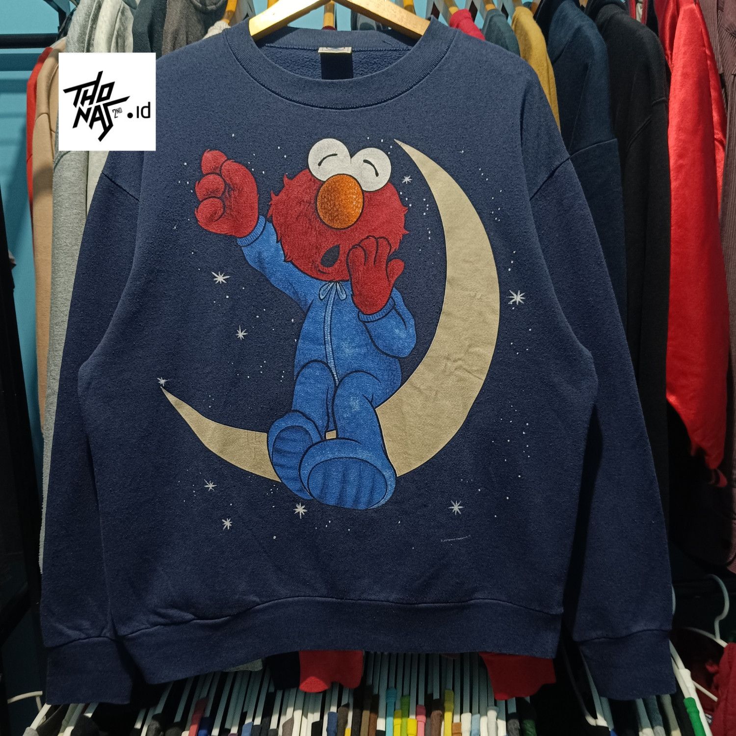Vintage 90s Sleeping Elmo Sesame Street
