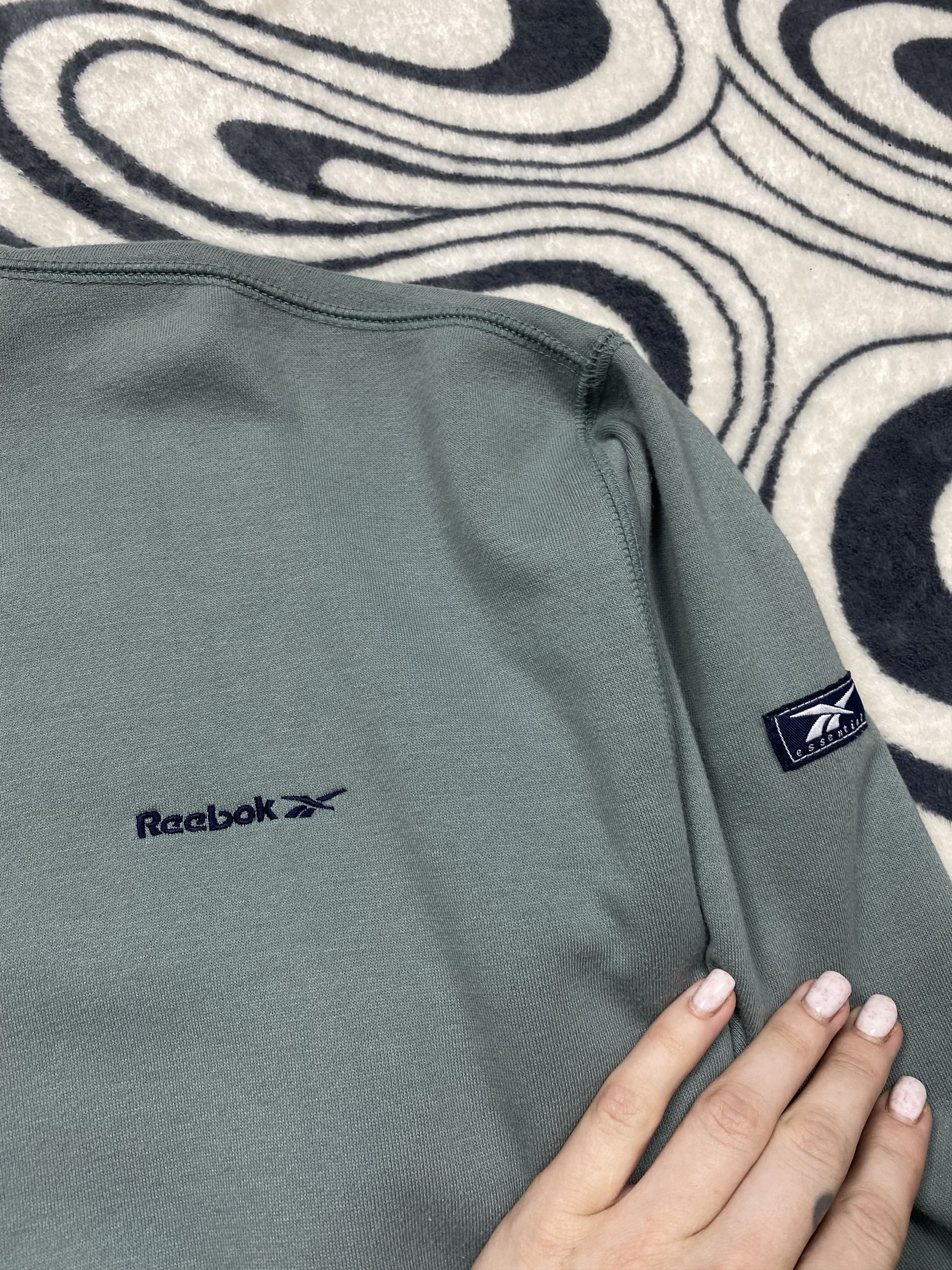 Reebok Reebok 90s Vintage Mens Sweatshirt Size US L / EU 52-54 / 3 - 3 Thumbnail