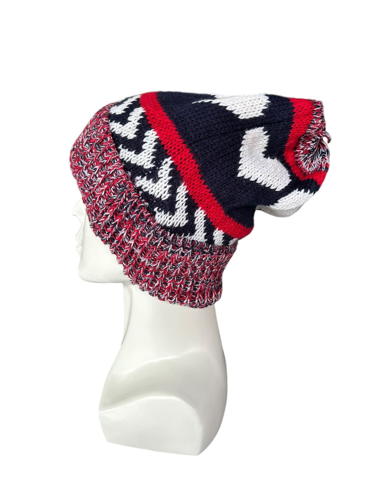 Japanese Brand × Kapital × Vintage Crochet Knitted Japanese Style Beanie Hats Rare☠️☠️🎌 Size ONE SIZE - 3 Thumbnail