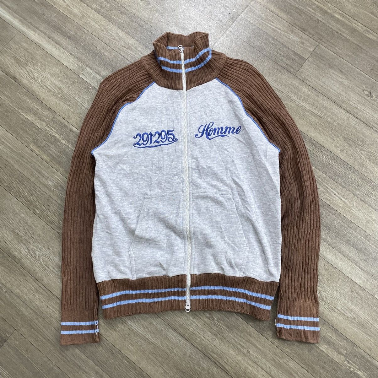 291295=Homme Vintage 291295=Homme Embroidery 2tone Lgb Style Track Jacket Size US M / EU 48-50 / 2 - 1 Thumbnail