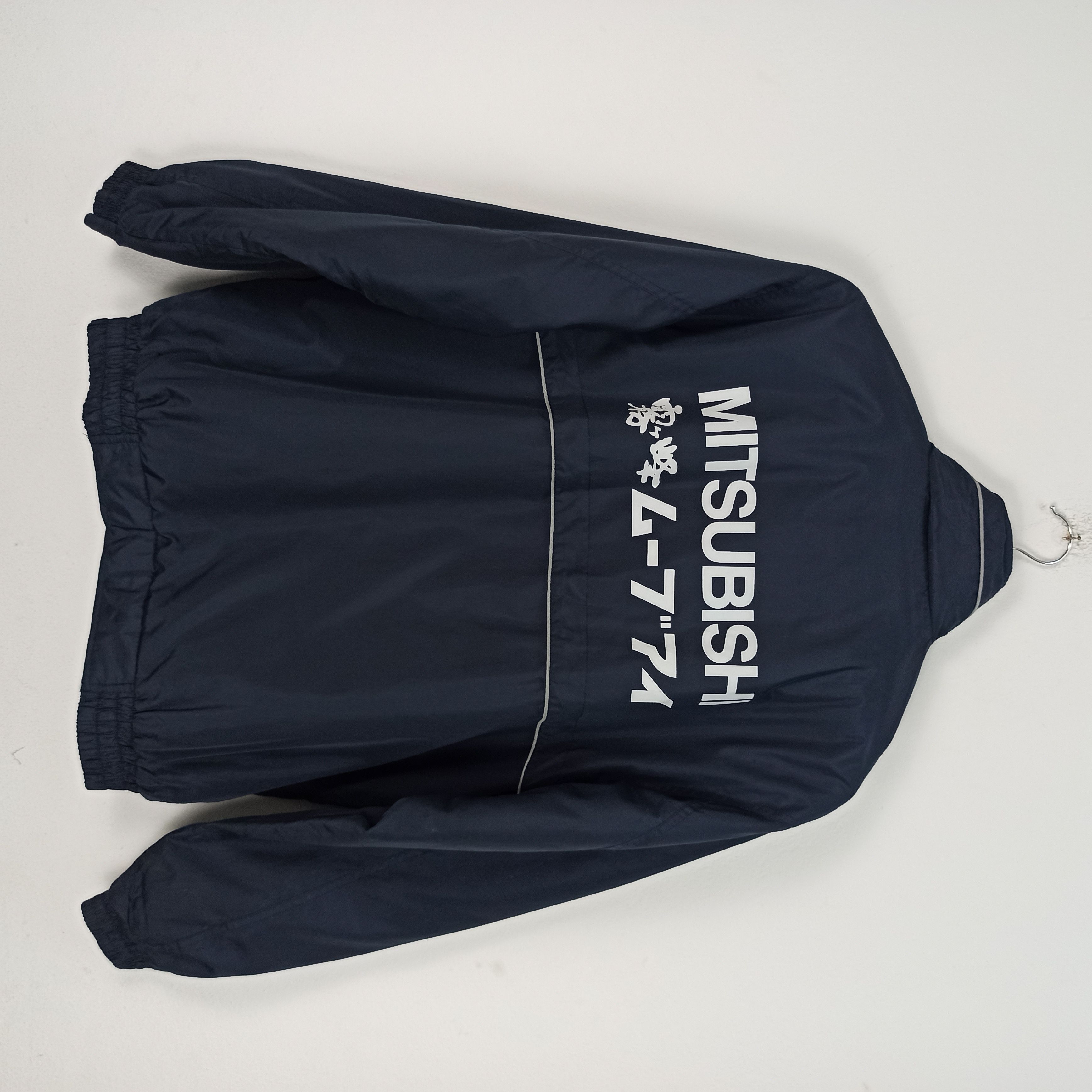 image of Mitsubishi Racing Lingth Jacket By Urban Express Japan in Blue, Men's (Size XL)