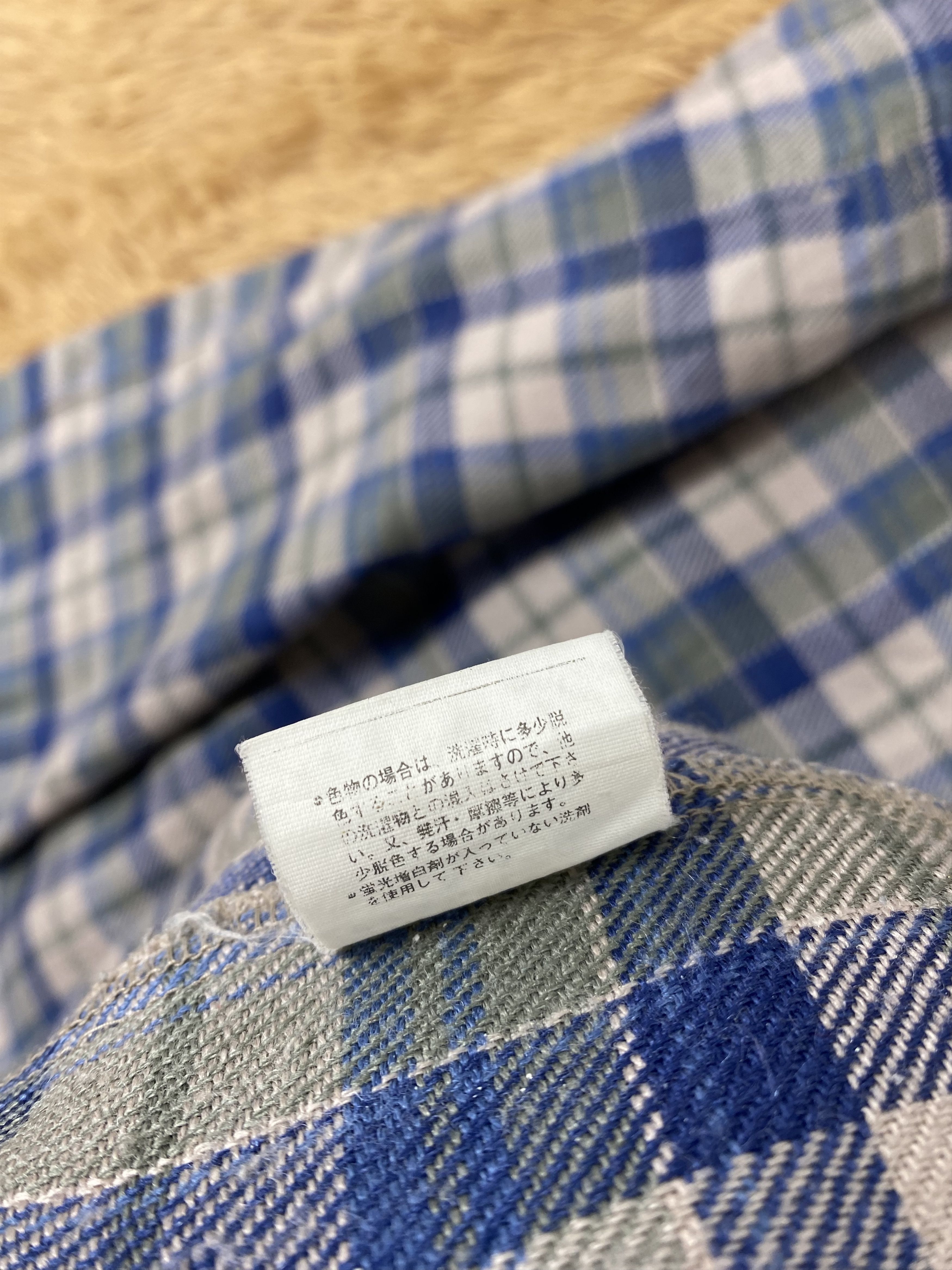 Japanese Brand × Lumberjack × Vintage Vintage Narcissus Long Sleeve Shirts PS0190 Size US S / EU 44-46 / 1 - 8 Thumbnail