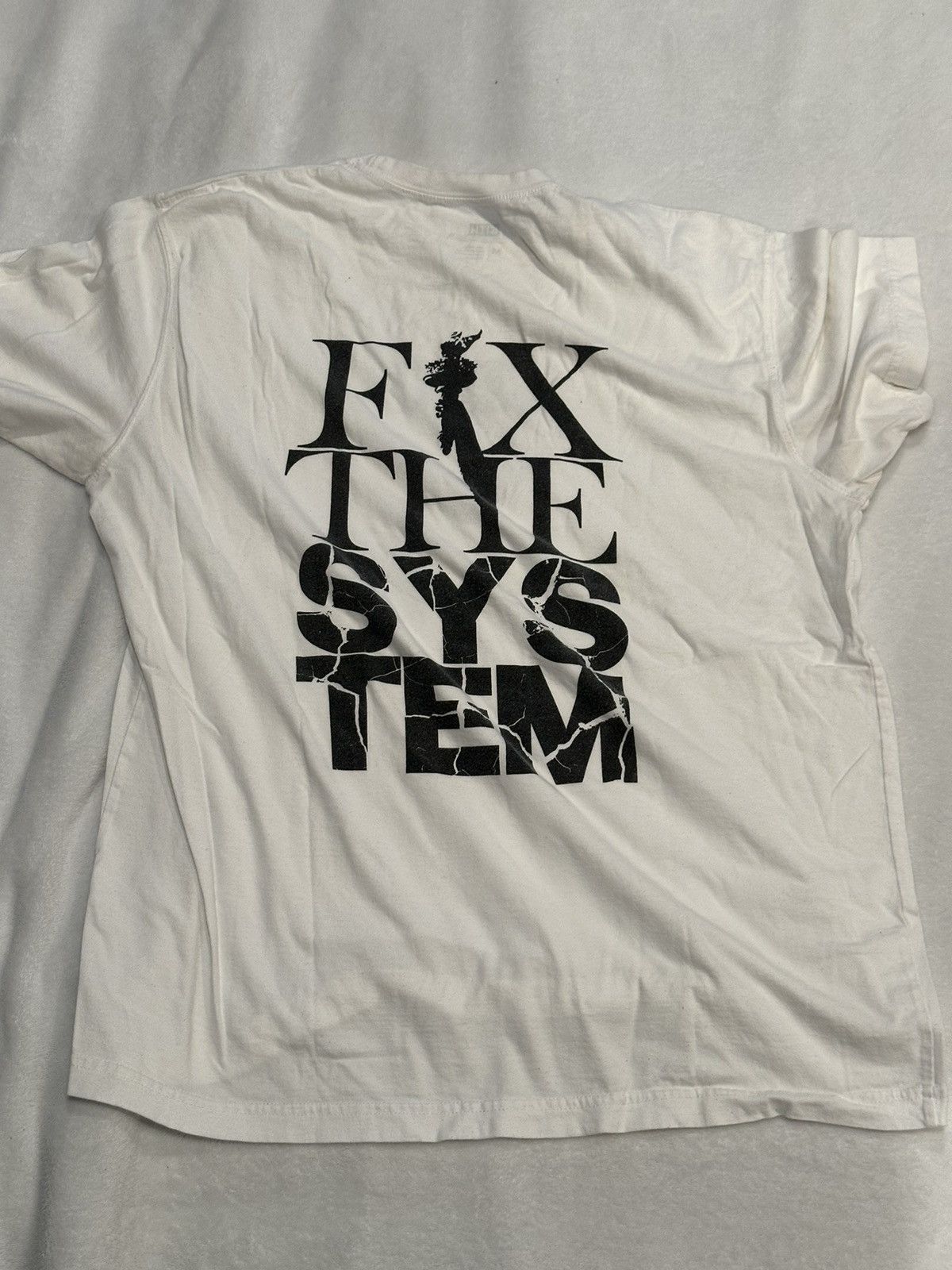 Kith Kith Fix the System Tee | Grailed 