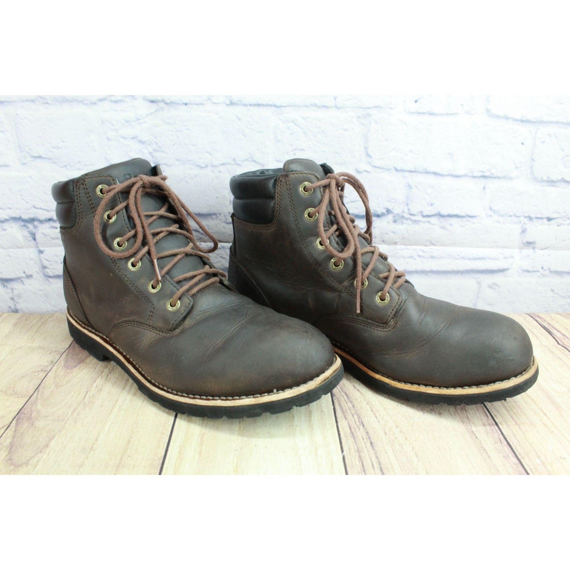 L.L. Bean × Leather LL Bean Bucksport Leather Plain Toe Waterproof Working Boots Size US 11 / EU 44 - 3 Thumbnail