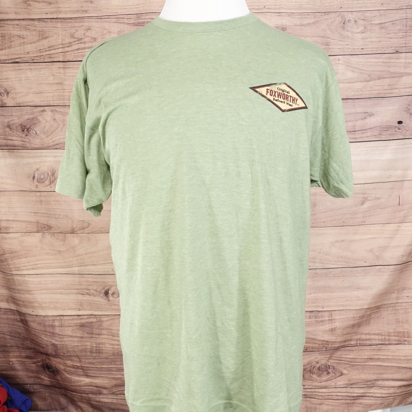 Tultex Jeff Foxworthy Redneck Gear T-Shirt Unisex Adults XL Green Size US XL / EU 56 / 4 - 4 Thumbnail