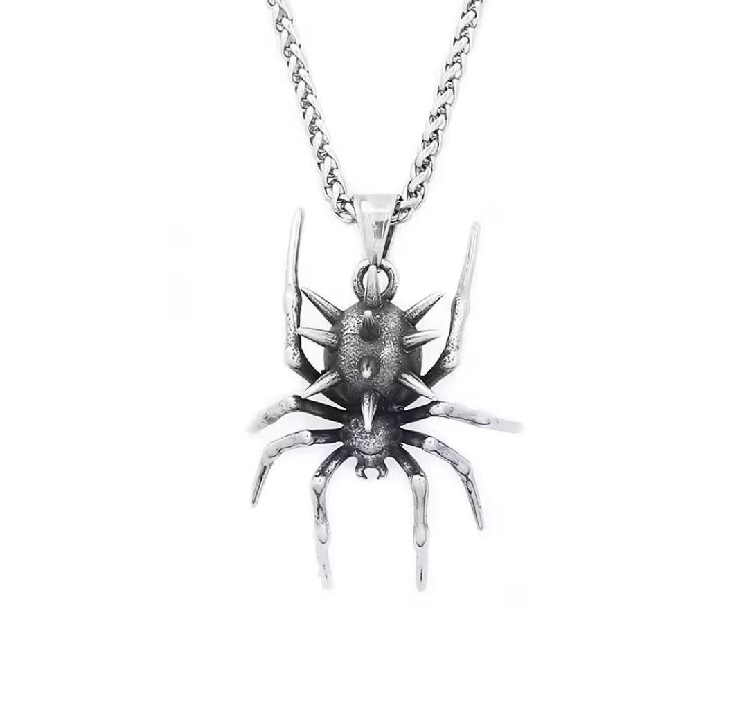 Other Spiky Spider Streetboy Pendant Necklace 60cm Size ONE SIZE - 2 Thumbnail