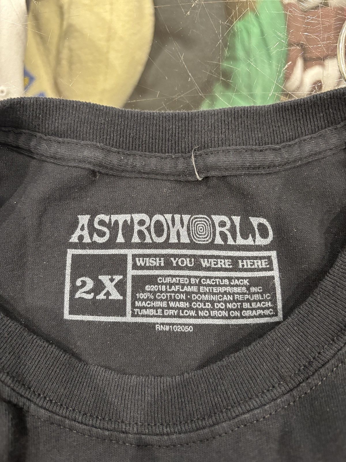 Travis Scott Travis Scott Astroworld Tour Tee Black Size: XXL Size US XXL / EU 58 / 5 - 3 Thumbnail