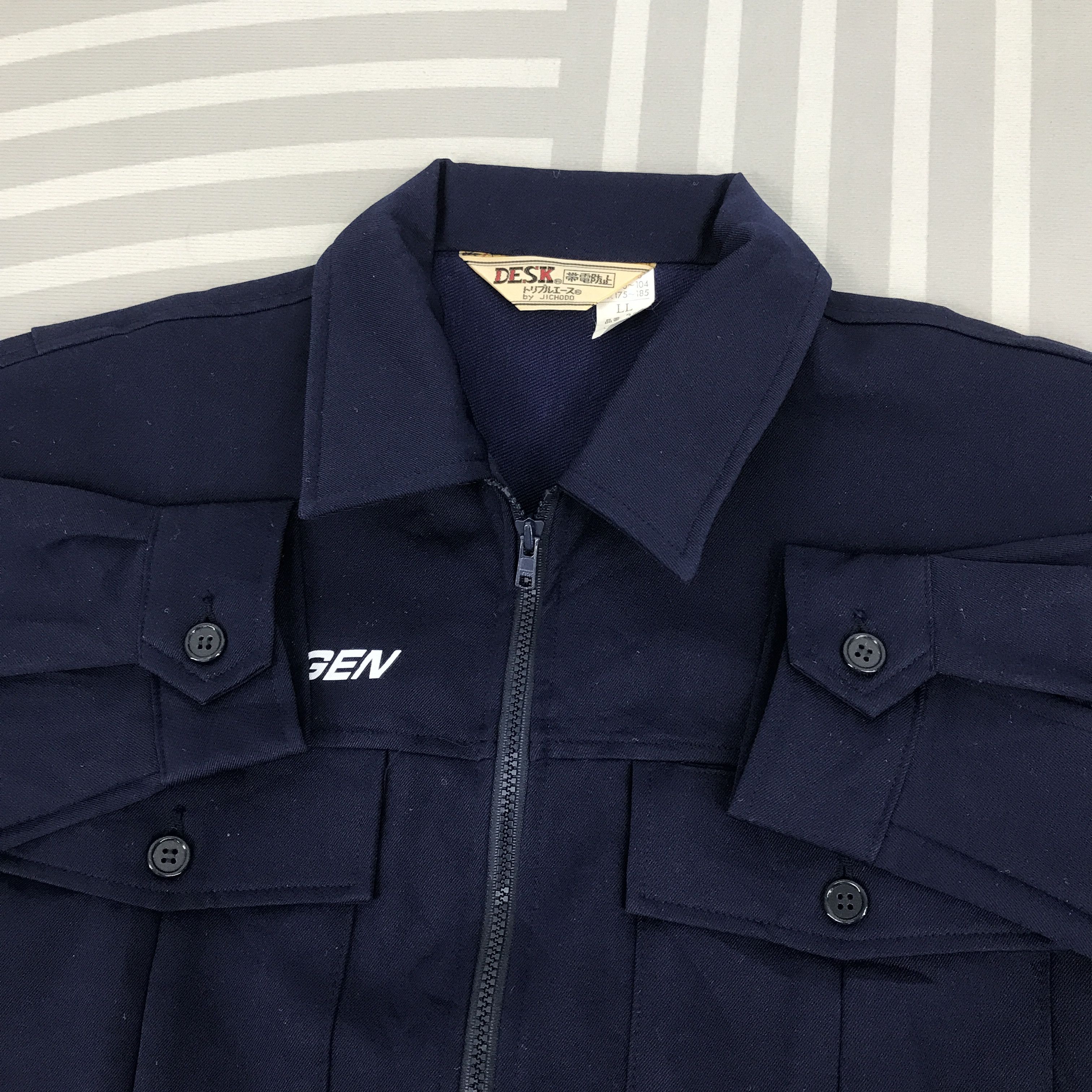Japanese Brand × Vintage Vtg Mugen power Honda Racing work uniform custom Jacket Size US L / EU 52-54 / 3 - 7 Thumbnail