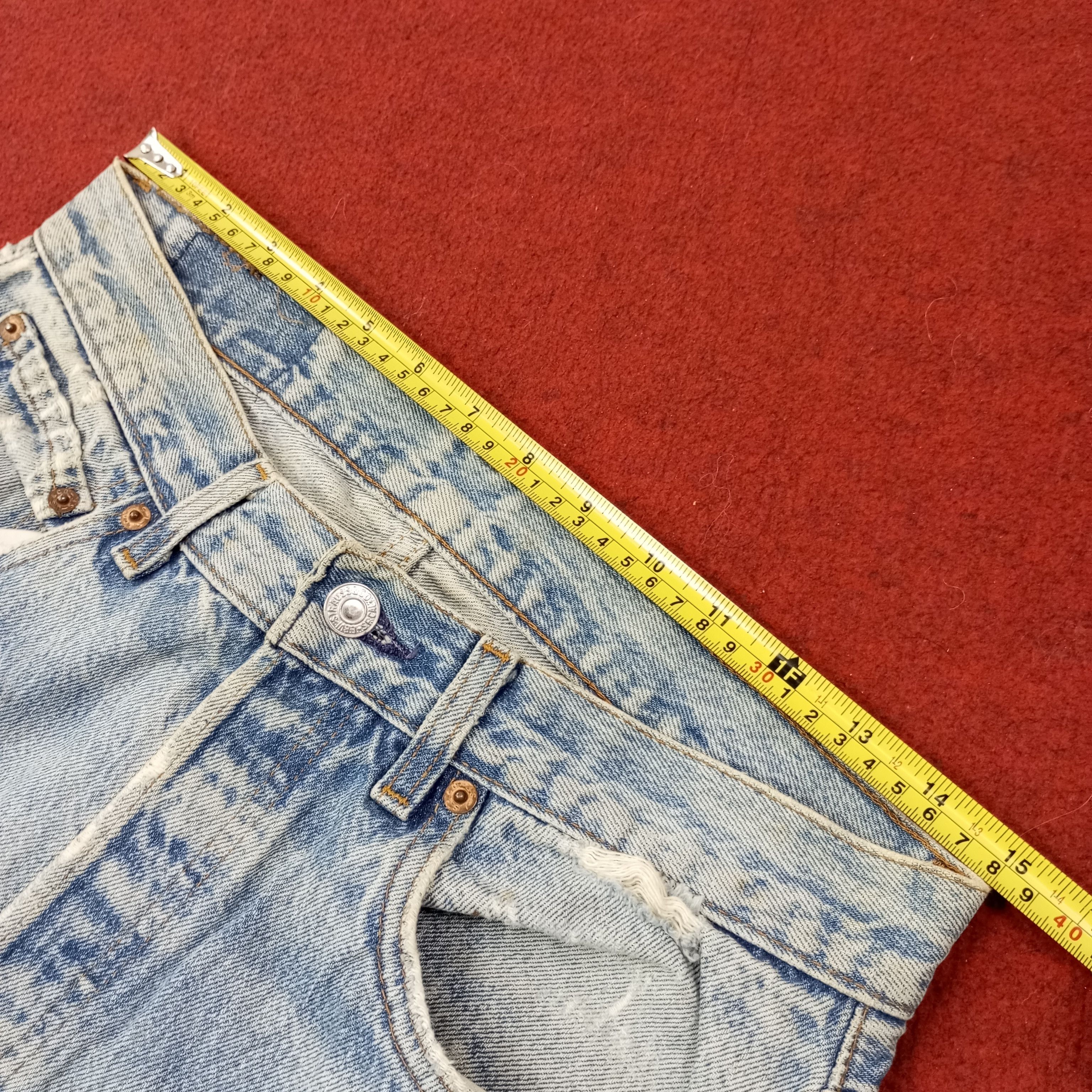 Levi's Levis 501 Made In USA Distressed Jeans c228n23 Size US 30 / EU 46 - 8 Thumbnail