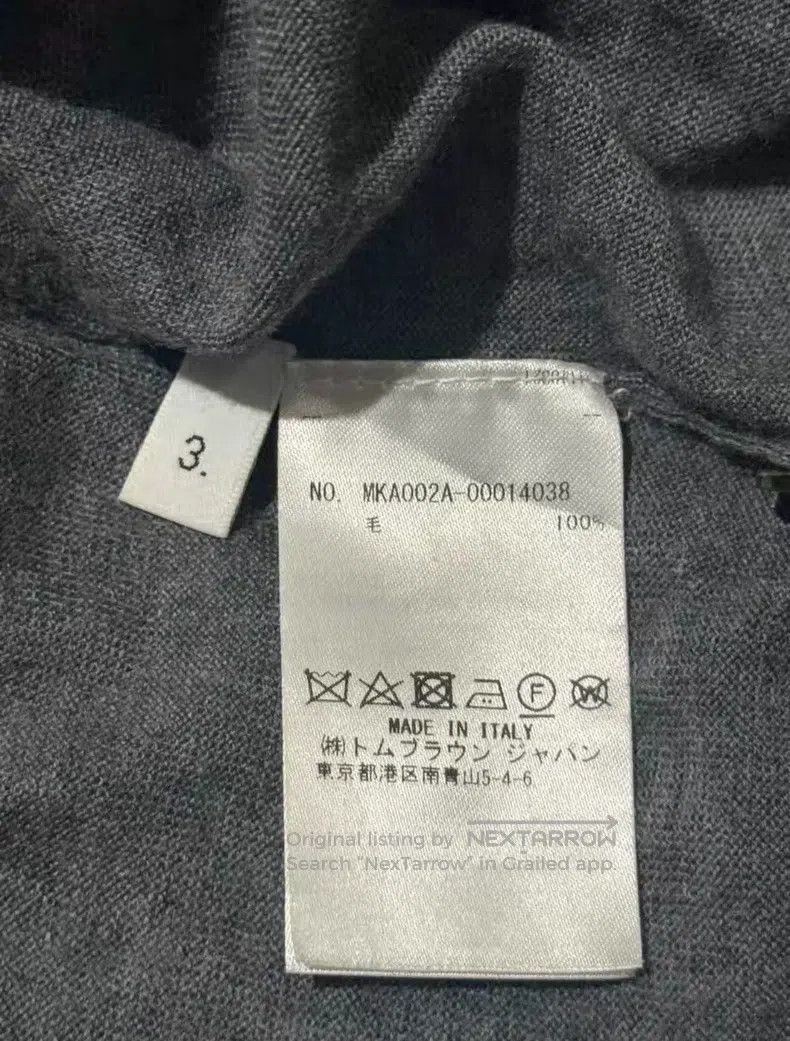 Thom Browne Thom Browne Sweater Size US L / EU 52-54 / 3 - 5 Thumbnail