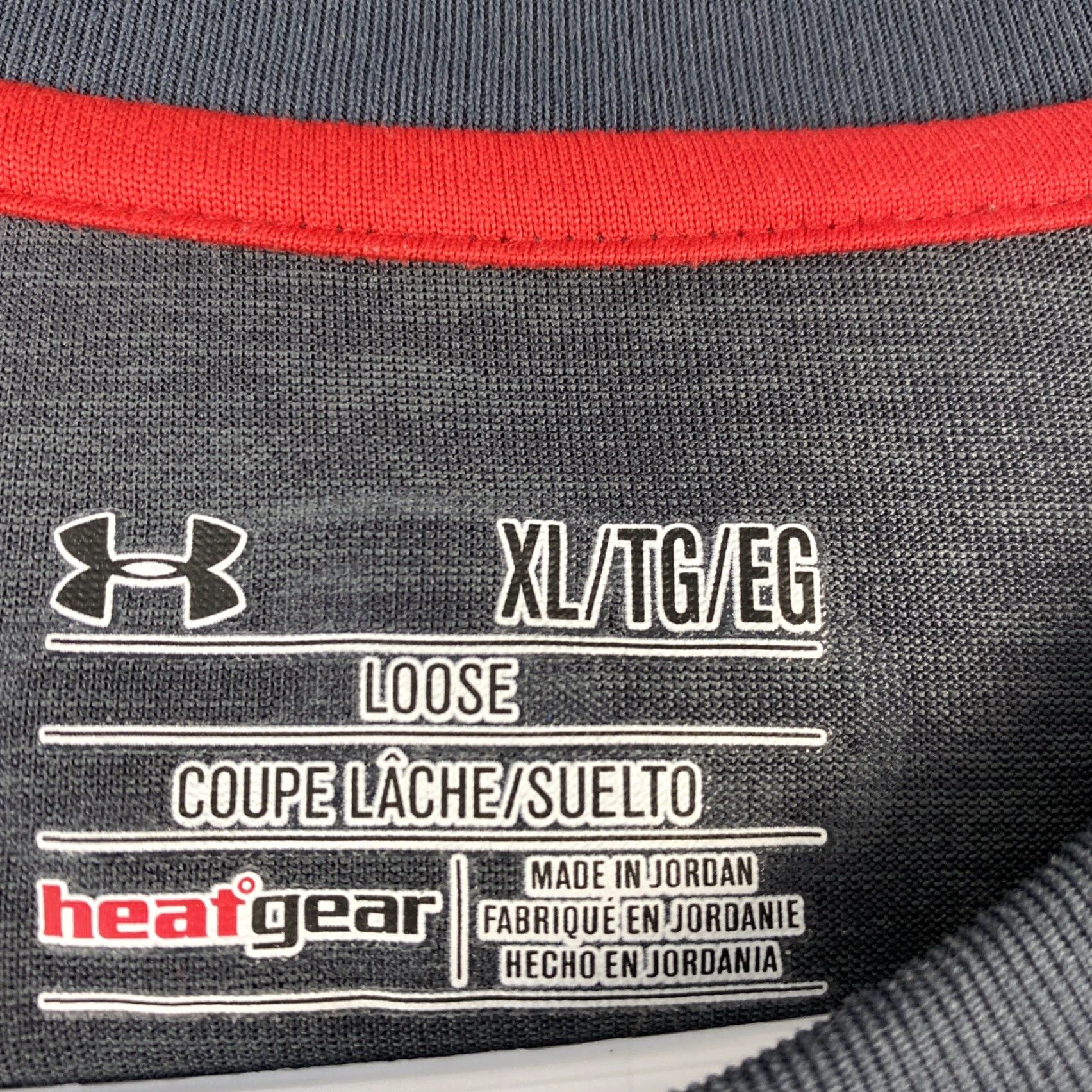 Under Armour Under Armour Heat Gear T-Shirt Logo Gray XL DriFit Running Athletic Shirt Mens Short Sleeve Polyester 100% Breathable Lightweight Casual Sleeve Size US XL / EU 56 / 4 - 3 Thumbnail