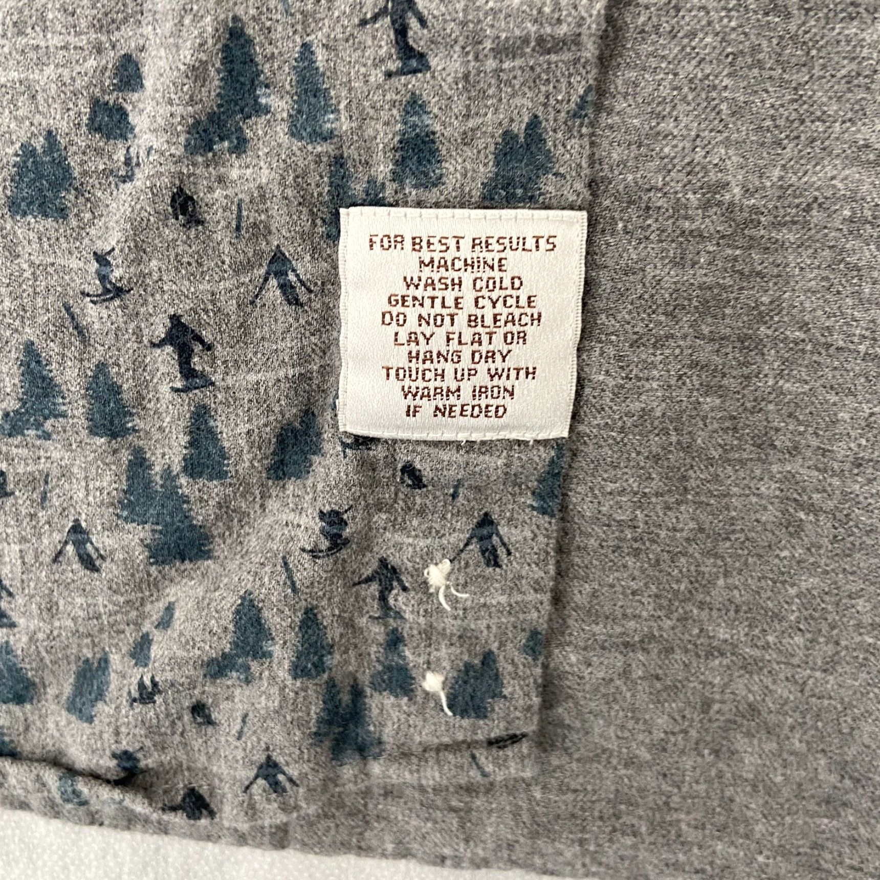 Peter Millar Peter Millar Shirt Adult 2XL Gray Mountainside Flannel Ski Geometric Cotton Mens XXL Size US XXL / EU 58 / 5 - 6 Thumbnail