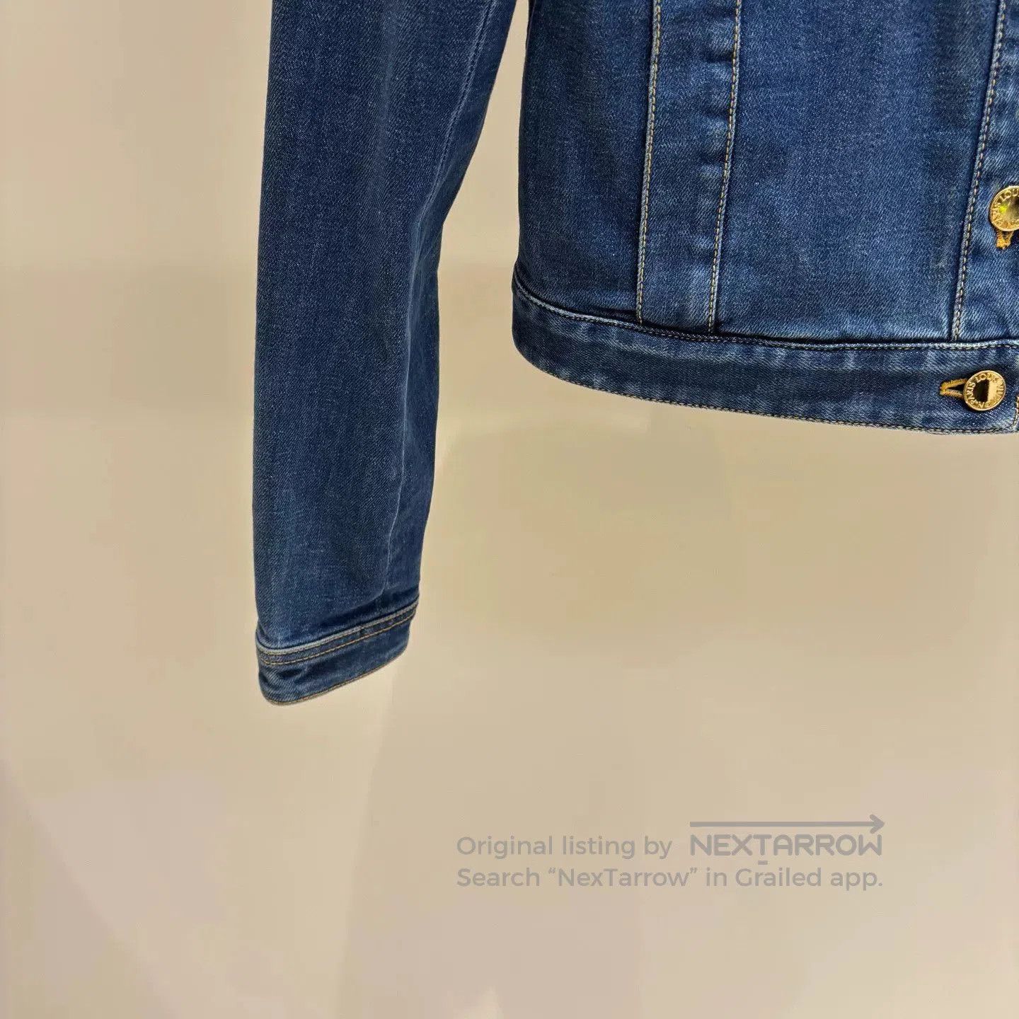 Louis Vuitton Louis Vuitton Washed Blue Denim Jacket. Size US S / EU 44-46 / 1 - 5 Thumbnail