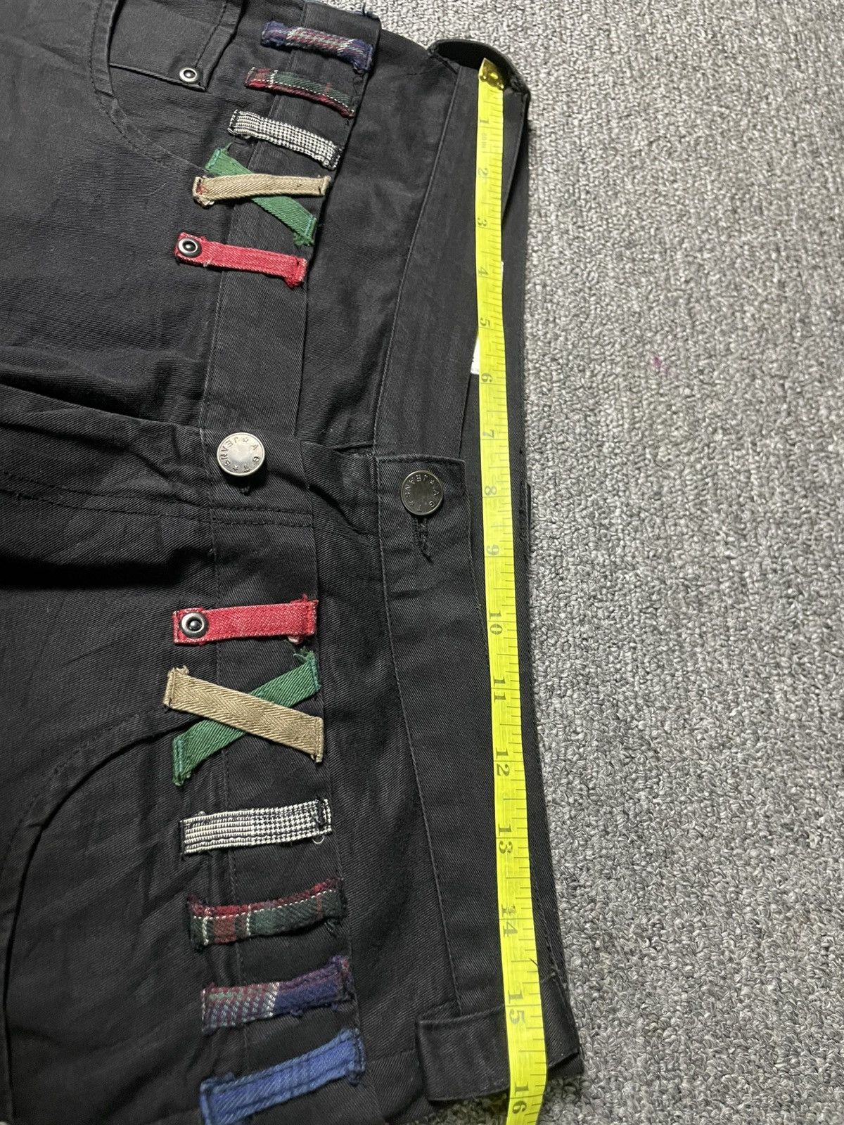 Hysteric Glamour × Vintage Vintage Japanese Brand Double Waist Pants (68) Size US 32 / EU 48 - 4 Thumbnail