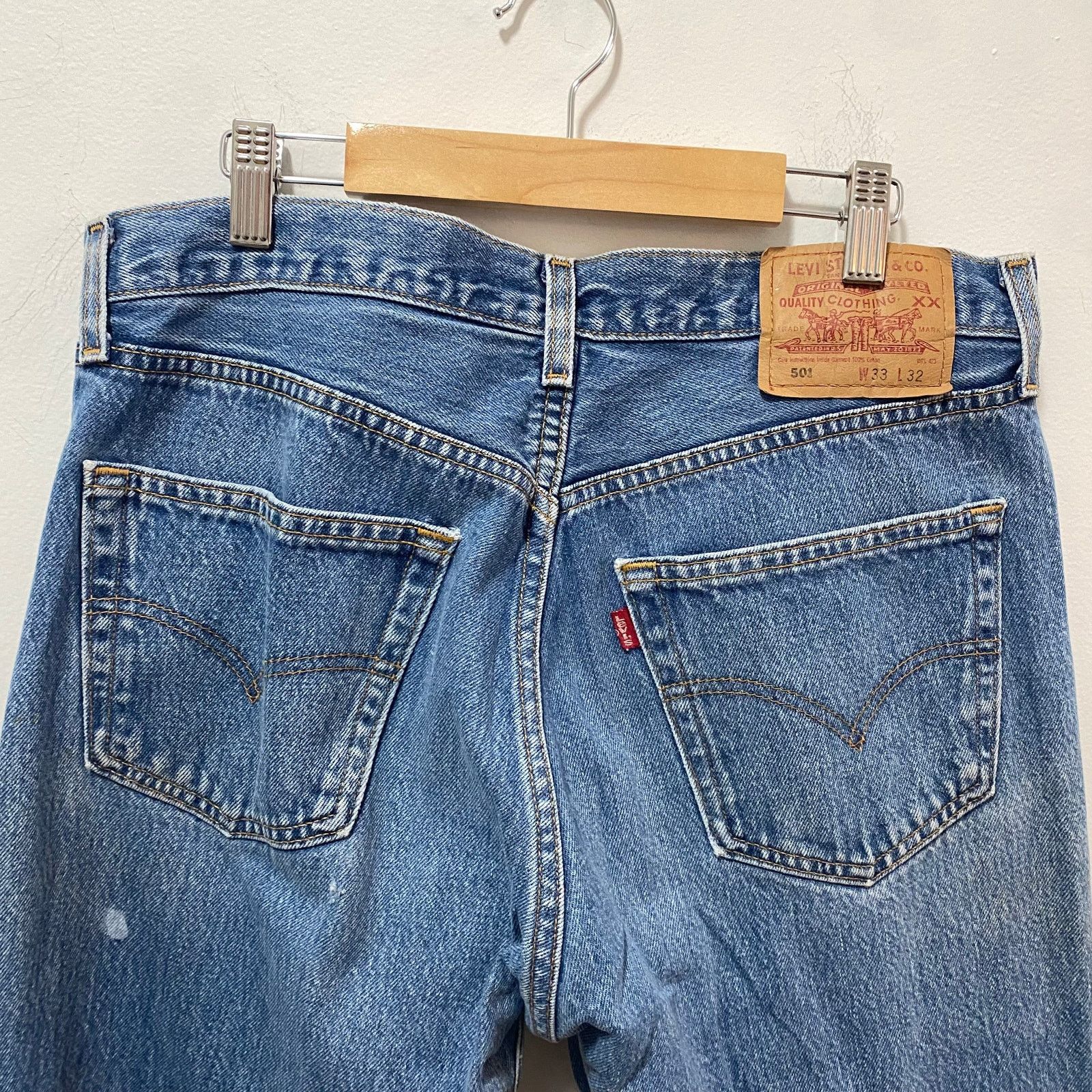 Levi's × Vintage Vintage Levi's 501 Button Fly Denim Jeans Size US 33 - 5 Thumbnail