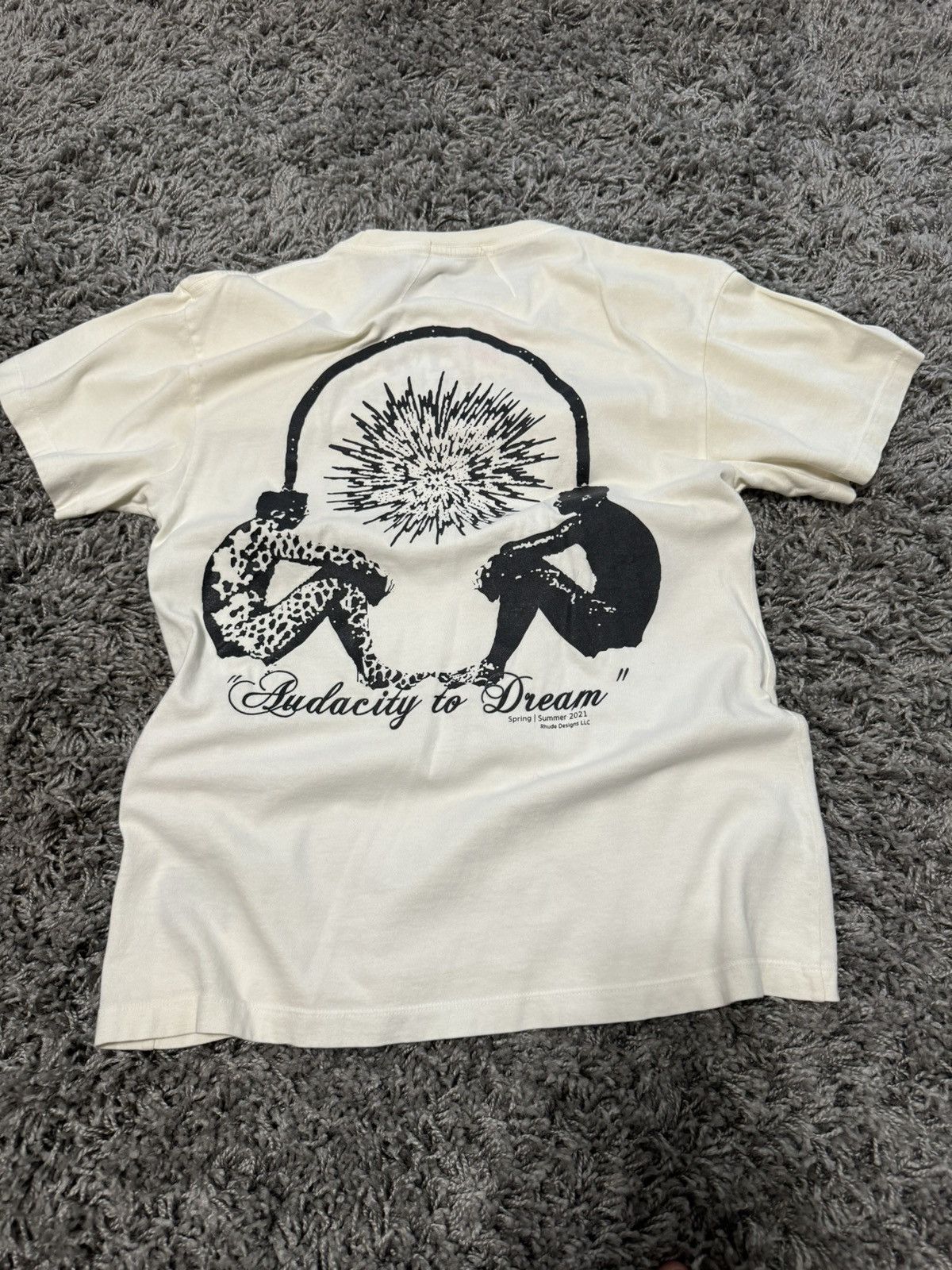Rhude Rhude “ Audacity To Dream “ T-Shirt Size US M / EU 48-50 / 2 - 1 Thumbnail