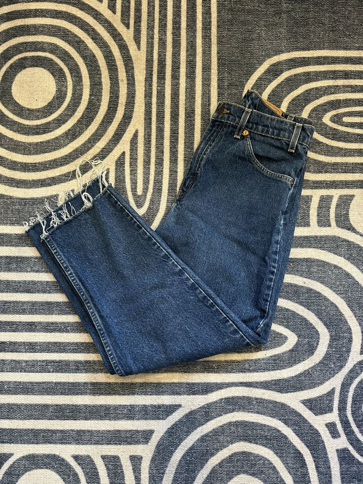 Levi's × Vintage Vintage Levi’s Orange Tab 550s Denim Size US 32 / EU 48 - 5 Thumbnail