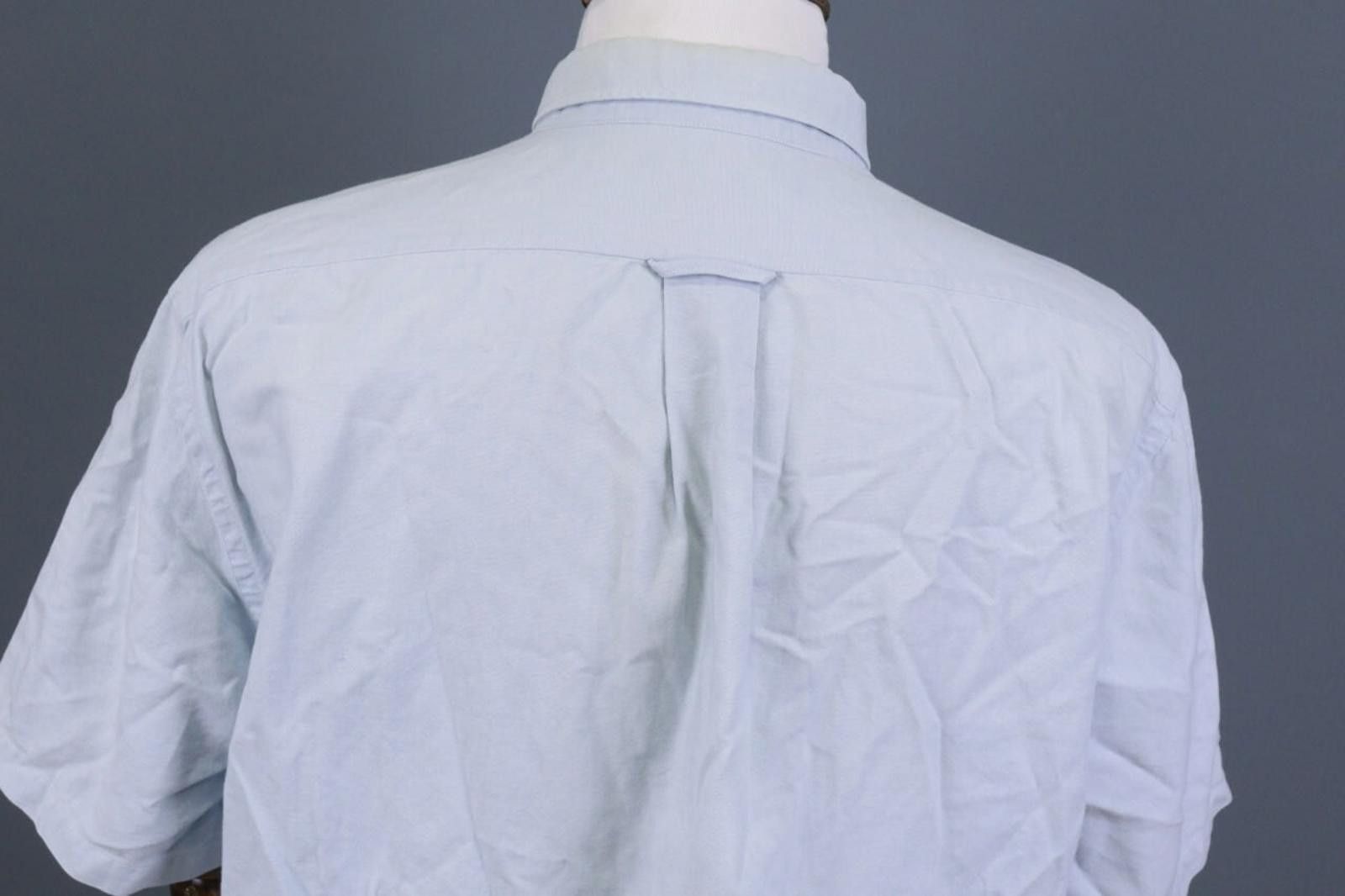 Lacoste Lacoste Blue Short Sleeve Button Down Casual Shirt Size 44 Size US M / EU 48-50 / 2 - 11 Thumbnail